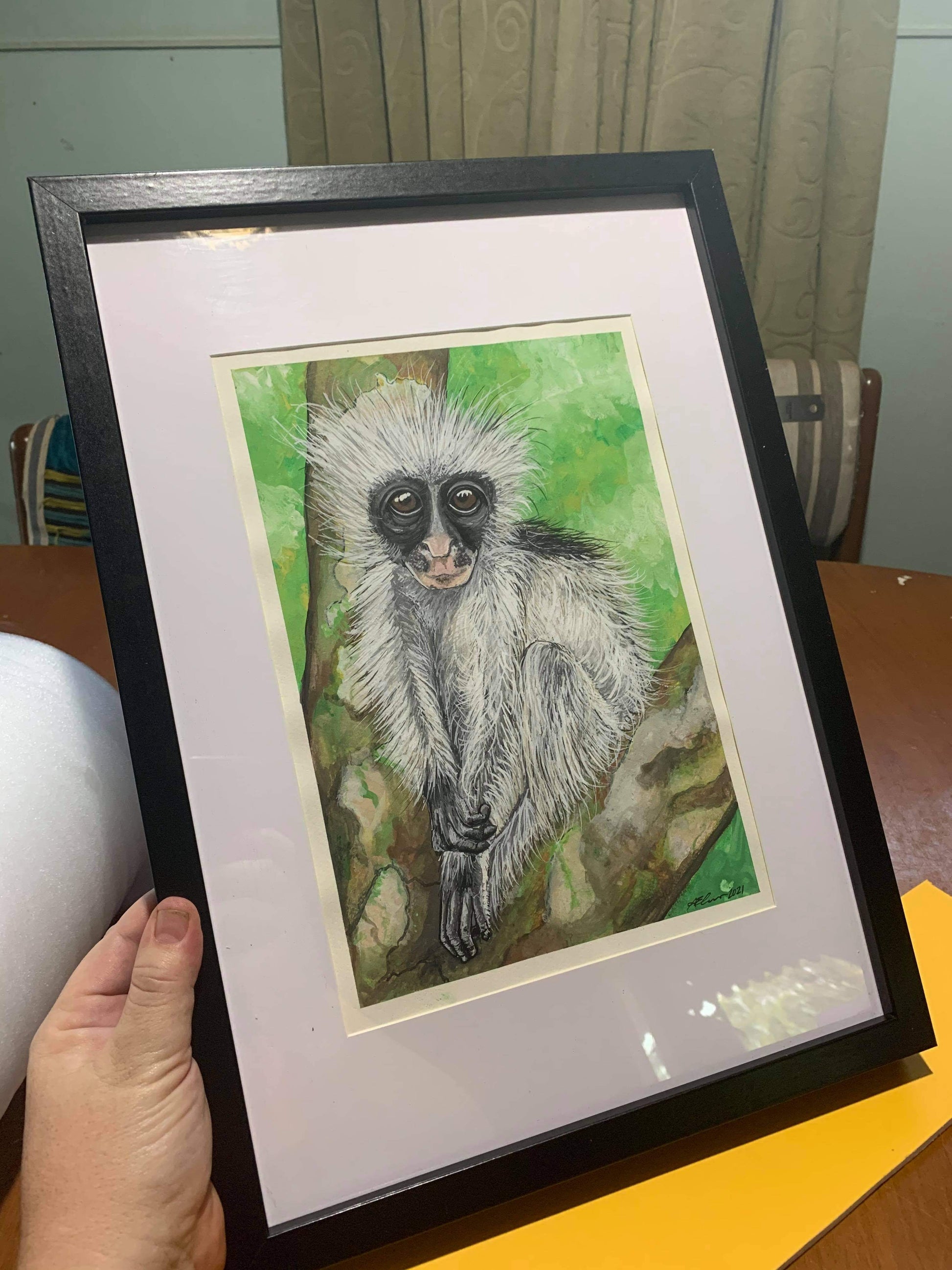 Mtoto the Monkey 2021 Commission - ElmsCreative