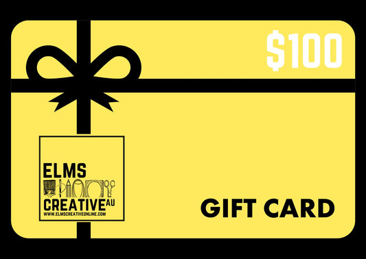 Elms Creative Gift Card - $100 - ElmsCreative