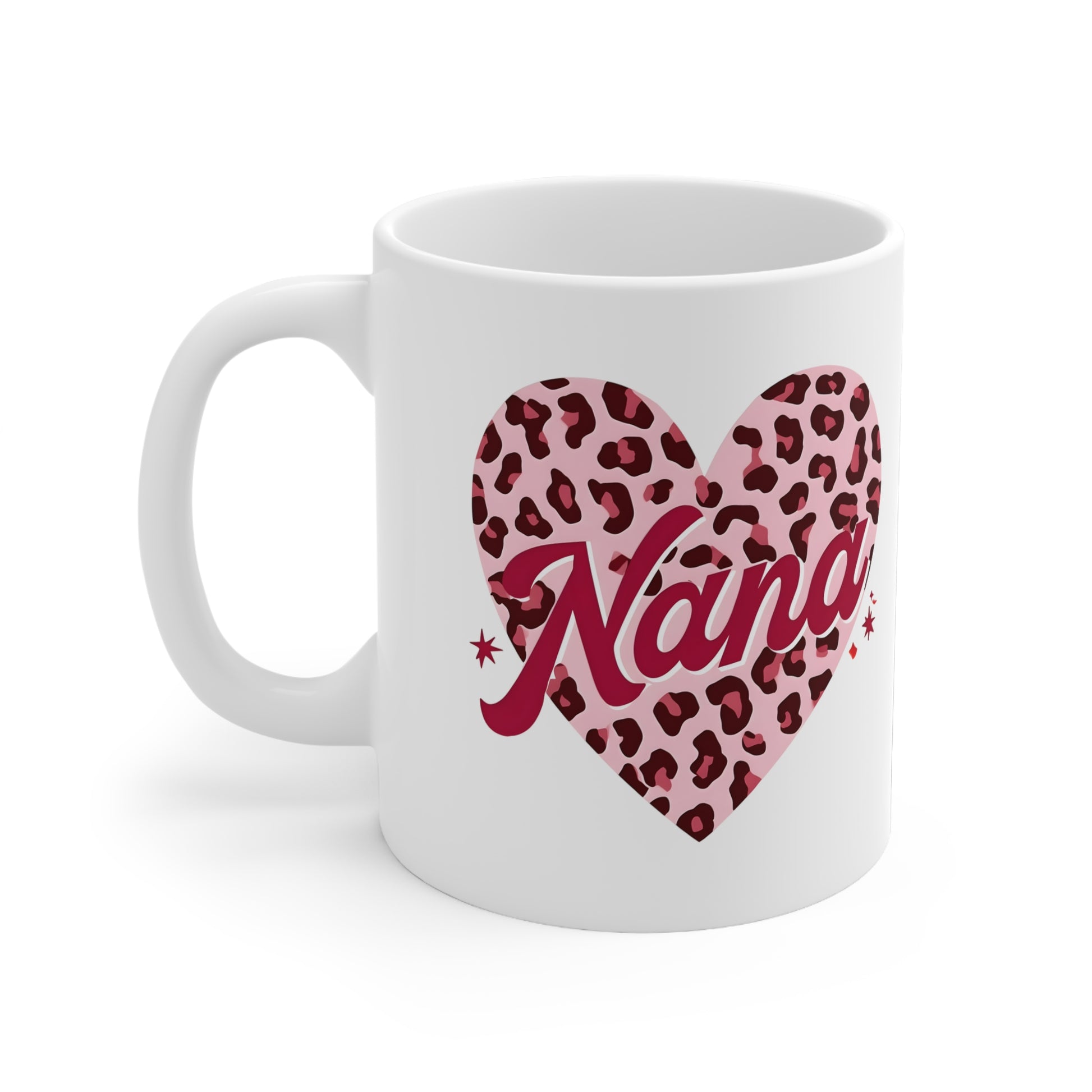 Nana Mug, Nana Cup, Nana Gift, Gift for Nana, White Ceramic Mug - ElmsCreative