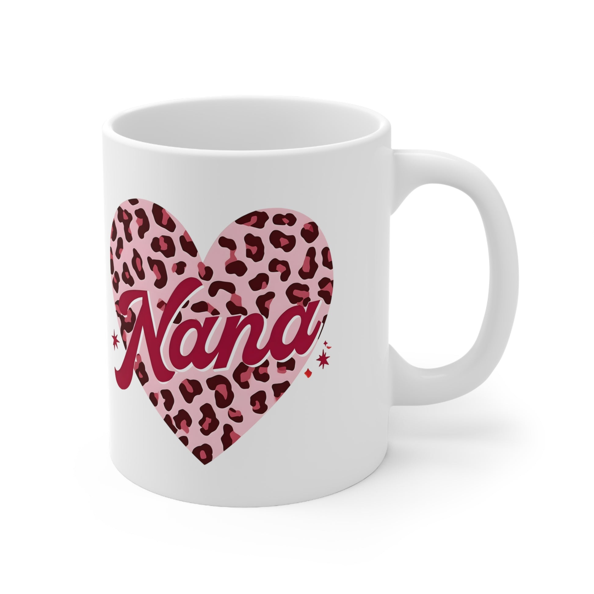 Nana Mug, Nana Cup, Nana Gift, Gift for Nana, White Ceramic Mug - ElmsCreative