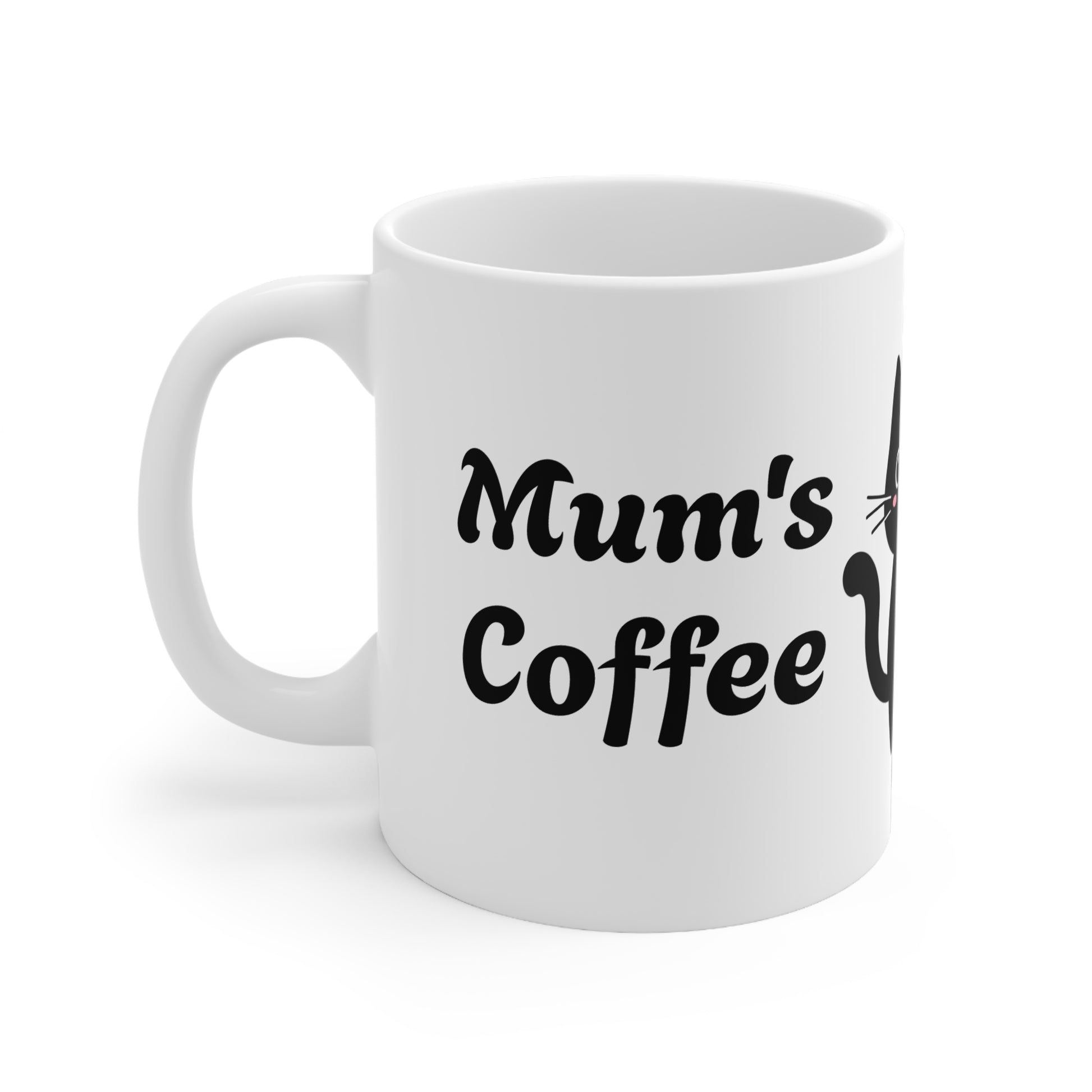 Customised Coffee Mug, Coffee Mug, Cat Cup, Customised Name Cup, Custom Coffee Cup - ElmsCreative