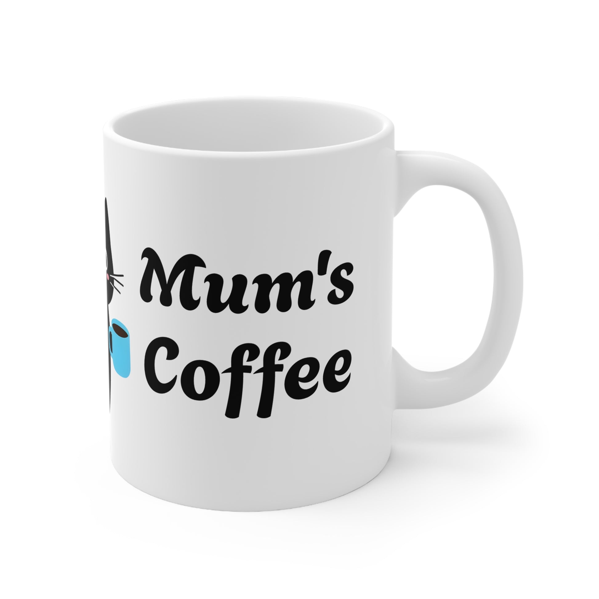 Customised Coffee Mug, Coffee Mug, Cat Cup, Customised Name Cup, Custom Coffee Cup - ElmsCreative