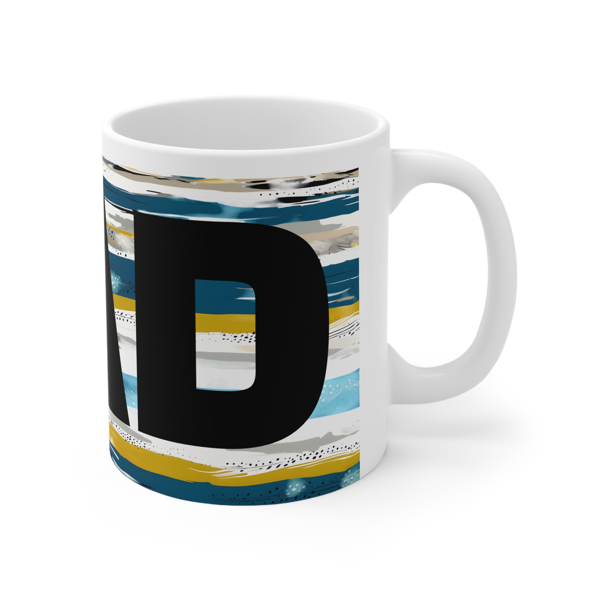 Personalised Name Ceramic Mug, Dad Cup, Name Cup, Name Mug, Custom Name Mug, Custom Name Cup, Custom Gifts, - ElmsCreative