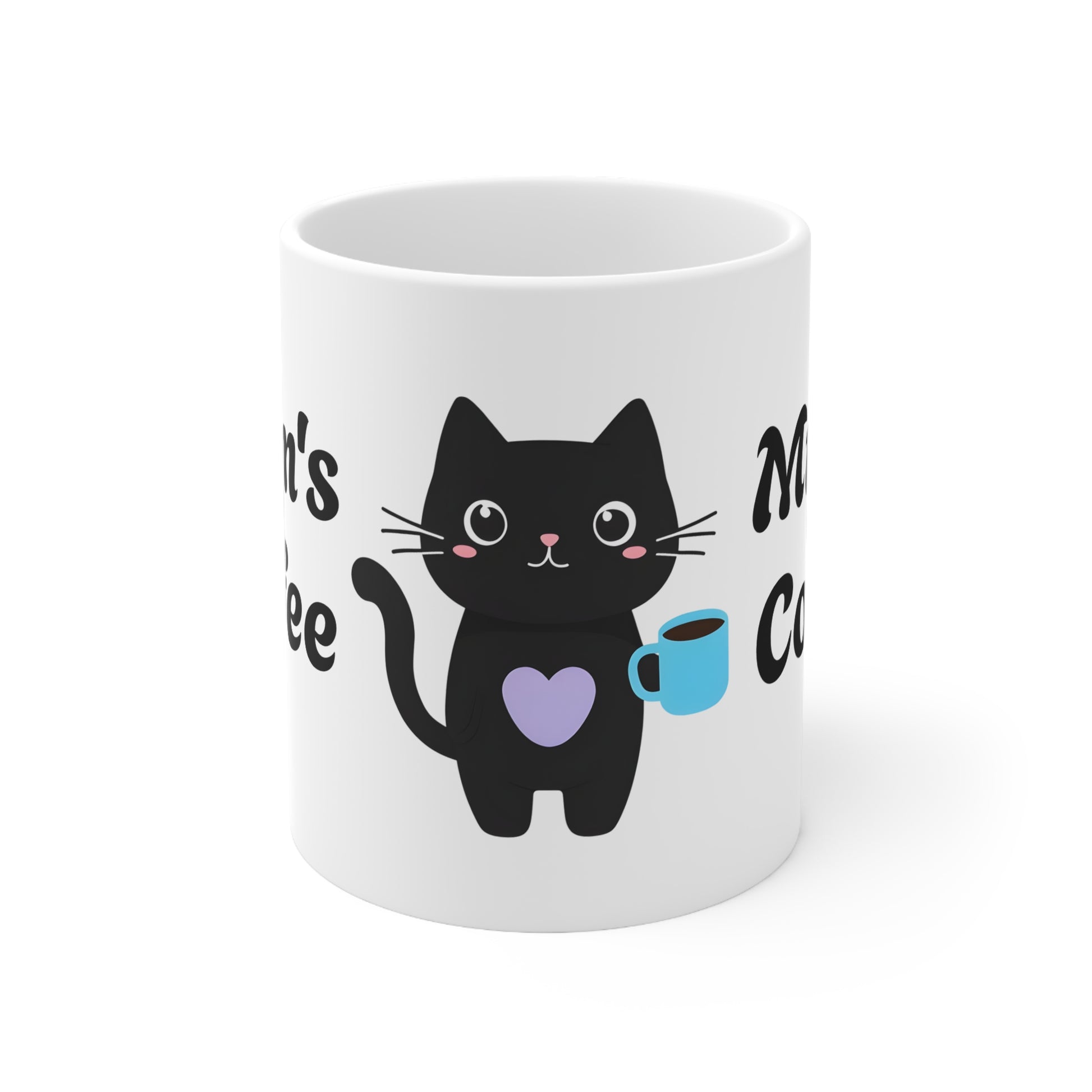 Customised Coffee Mug, Coffee Mug, Cat Cup, Customised Name Cup, Custom Coffee Cup - ElmsCreative