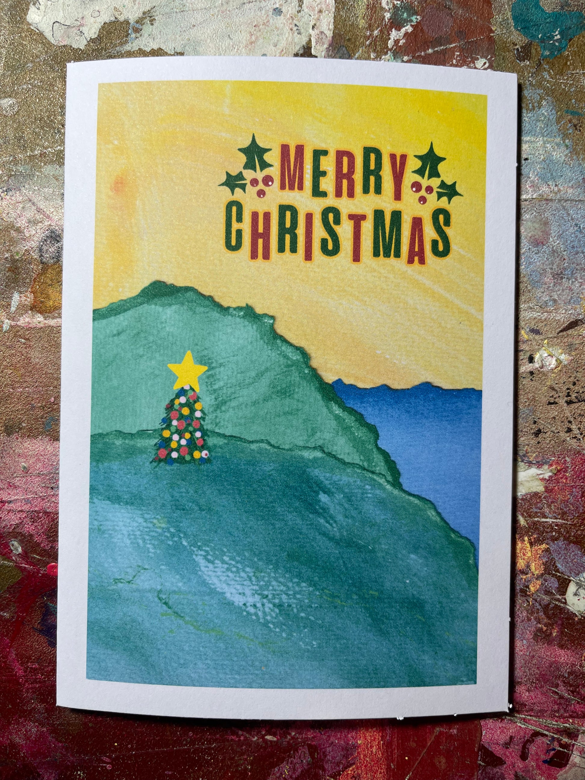 Ocean View: Christmas Landscapes - Christmas Cards