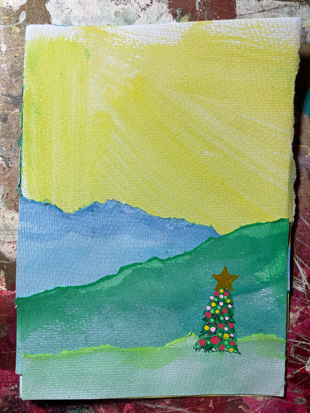 One Blue Hill: Christmas Landscapes - Christmas Cards