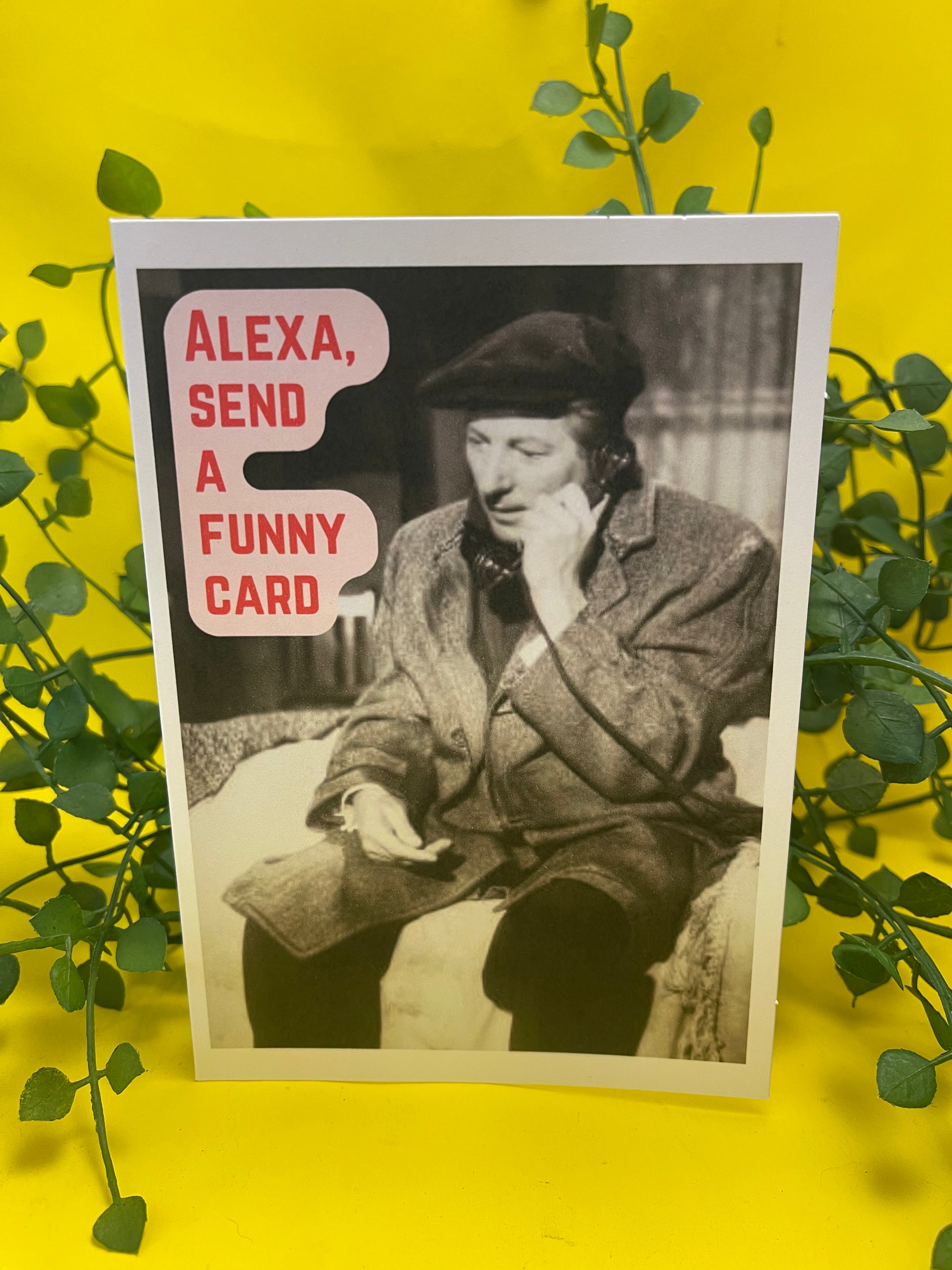 "Alexa, send a funny card" - Sassy Card - ElmsCreative
