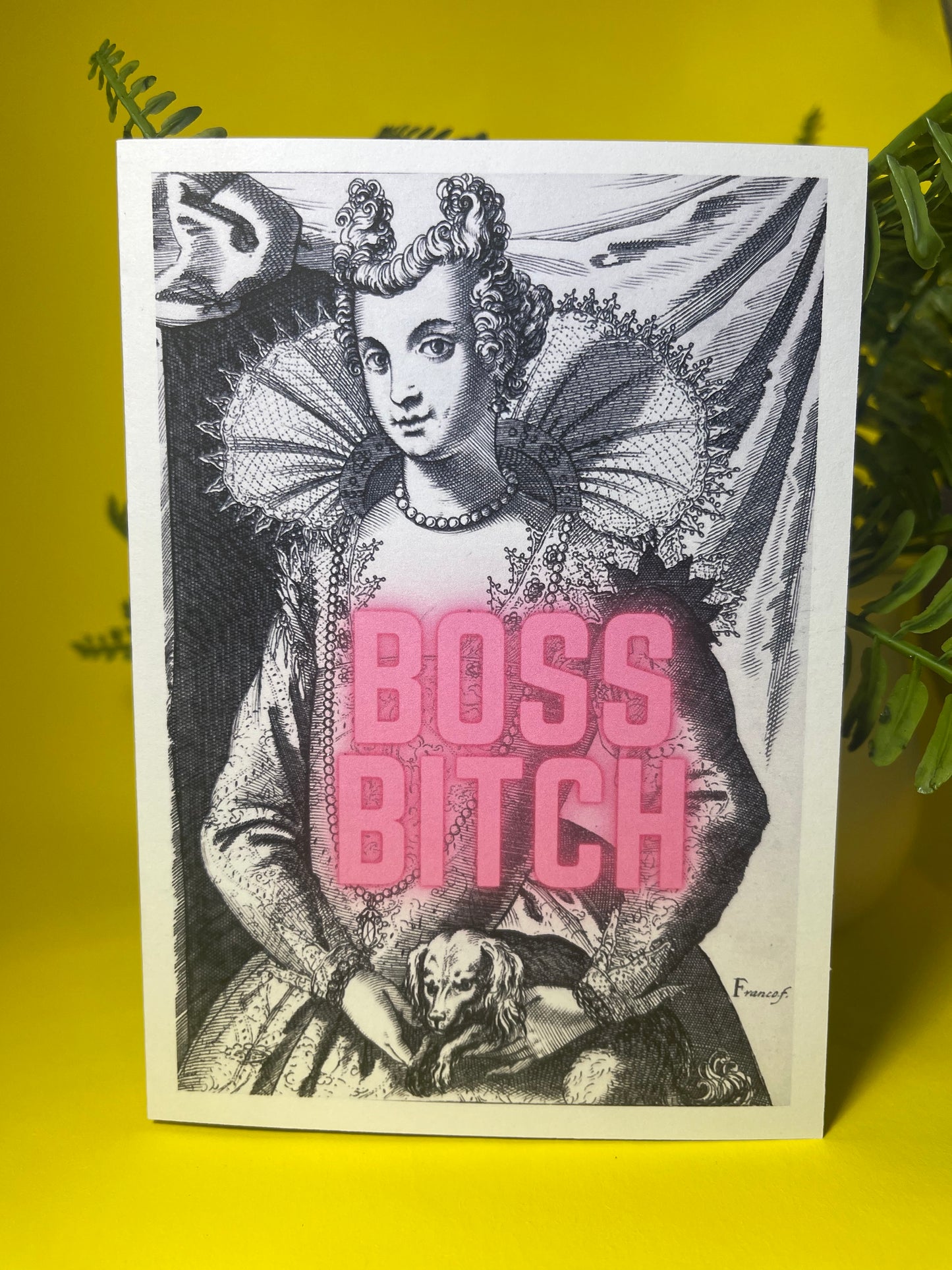 "Boss Bitch" - Sassy Card - ElmsCreative