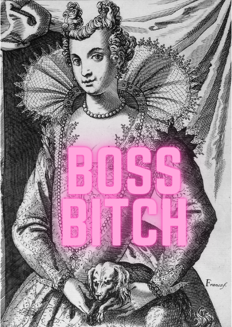 "Boss Bitch" - Sassy Card - ElmsCreative