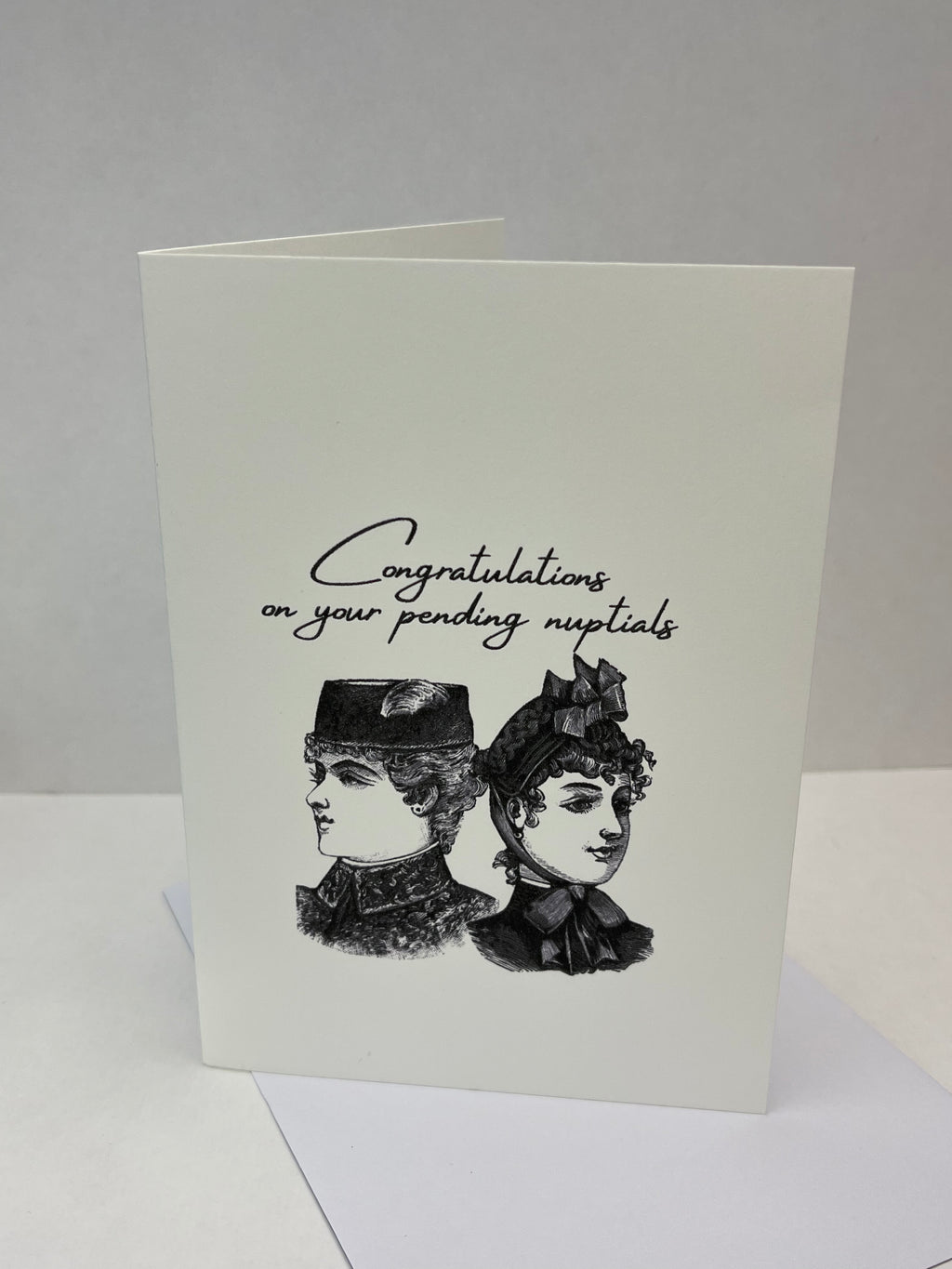 Congratulations on your pending nuptials - female