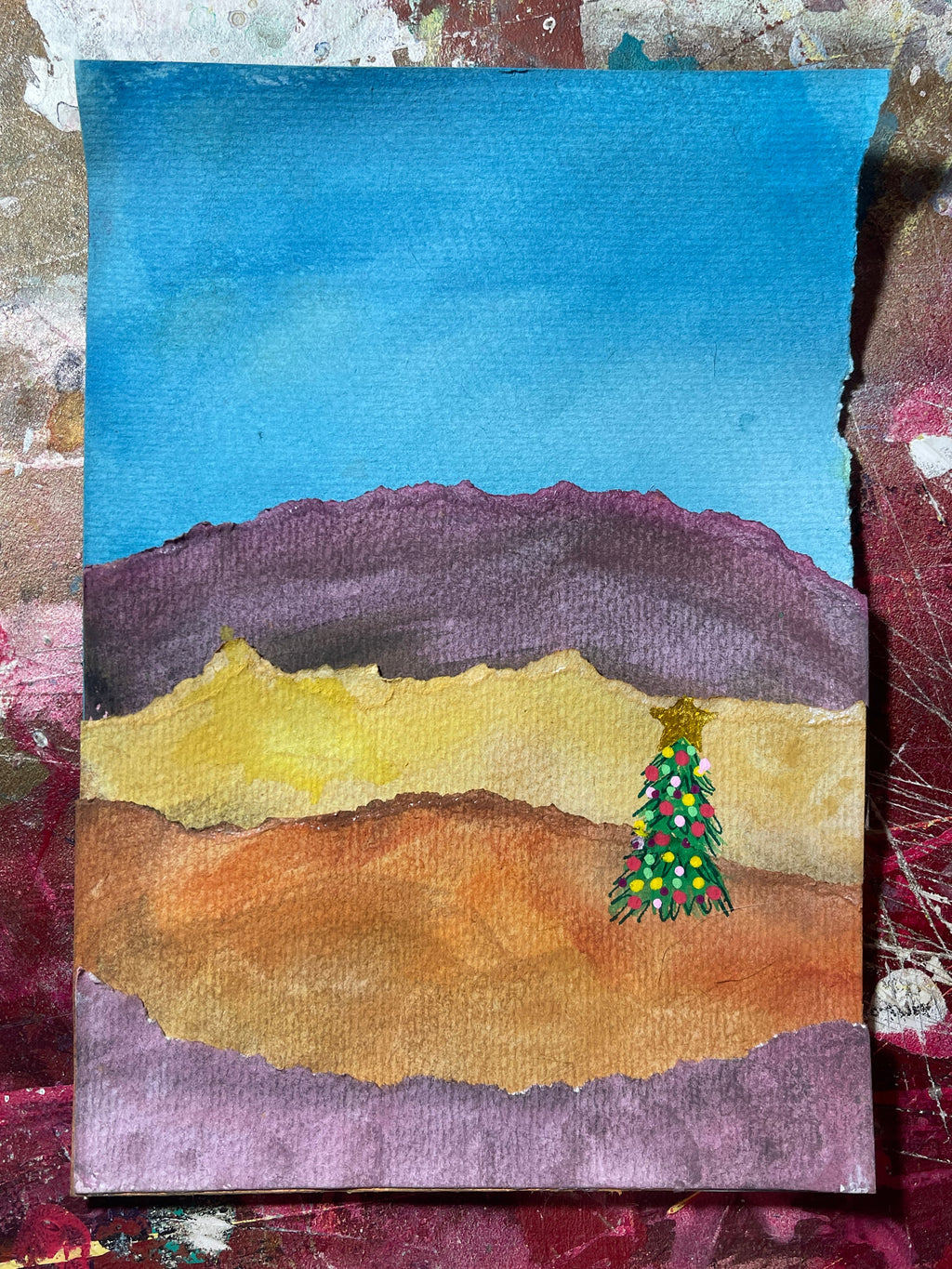 Four Hills: Christmas Landscapes - Christmas Cards