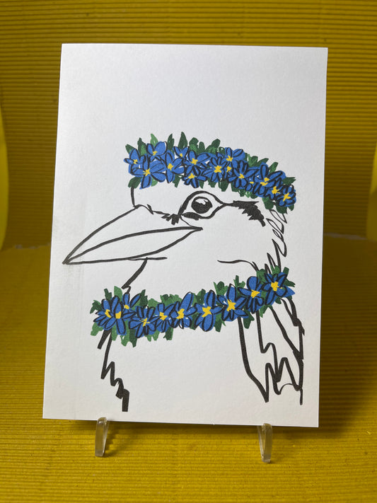 Kookaburra Flora and Fauna Card Pack - Native Australian Flowers and Animals - ElmsCreative