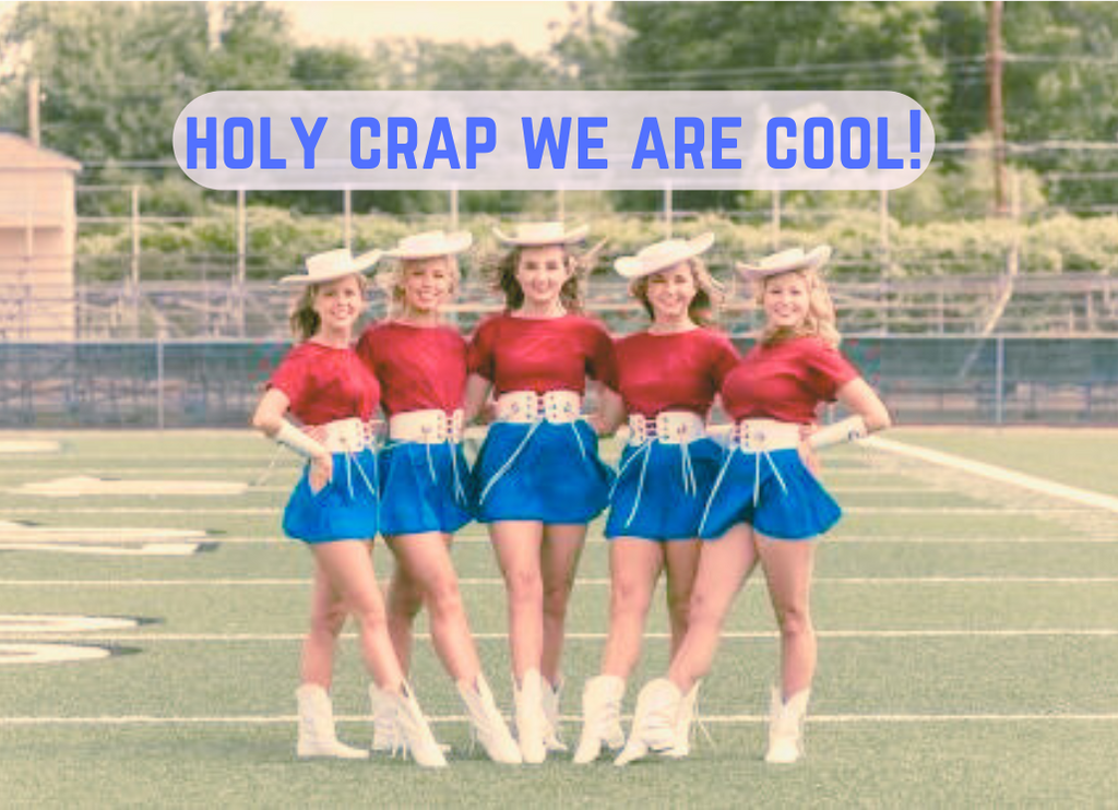 "Holy Crap we are cool" - Sassy Card - ElmsCreative