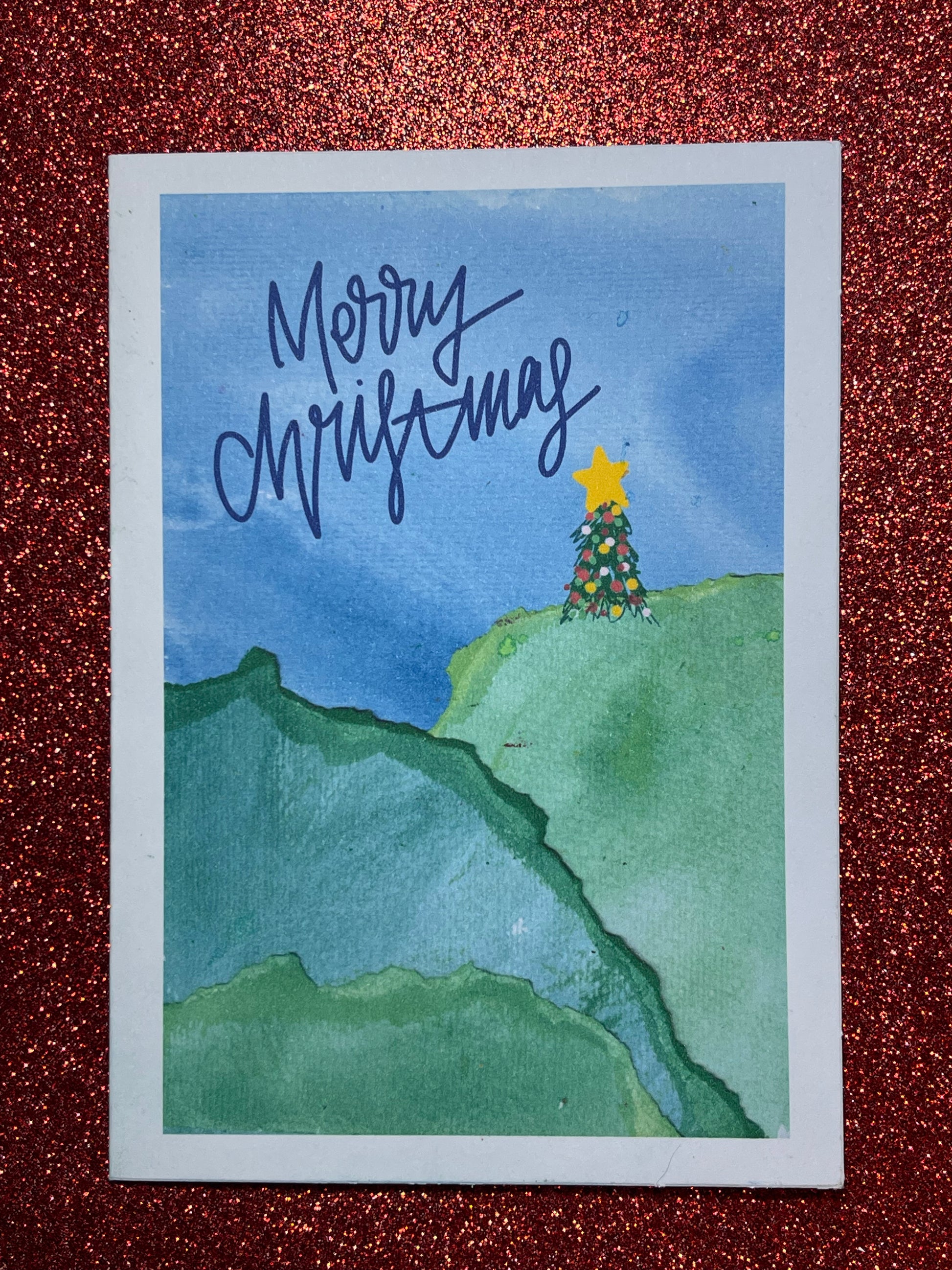 Set of 8 - Christmas Landscapes - Christmas Cards