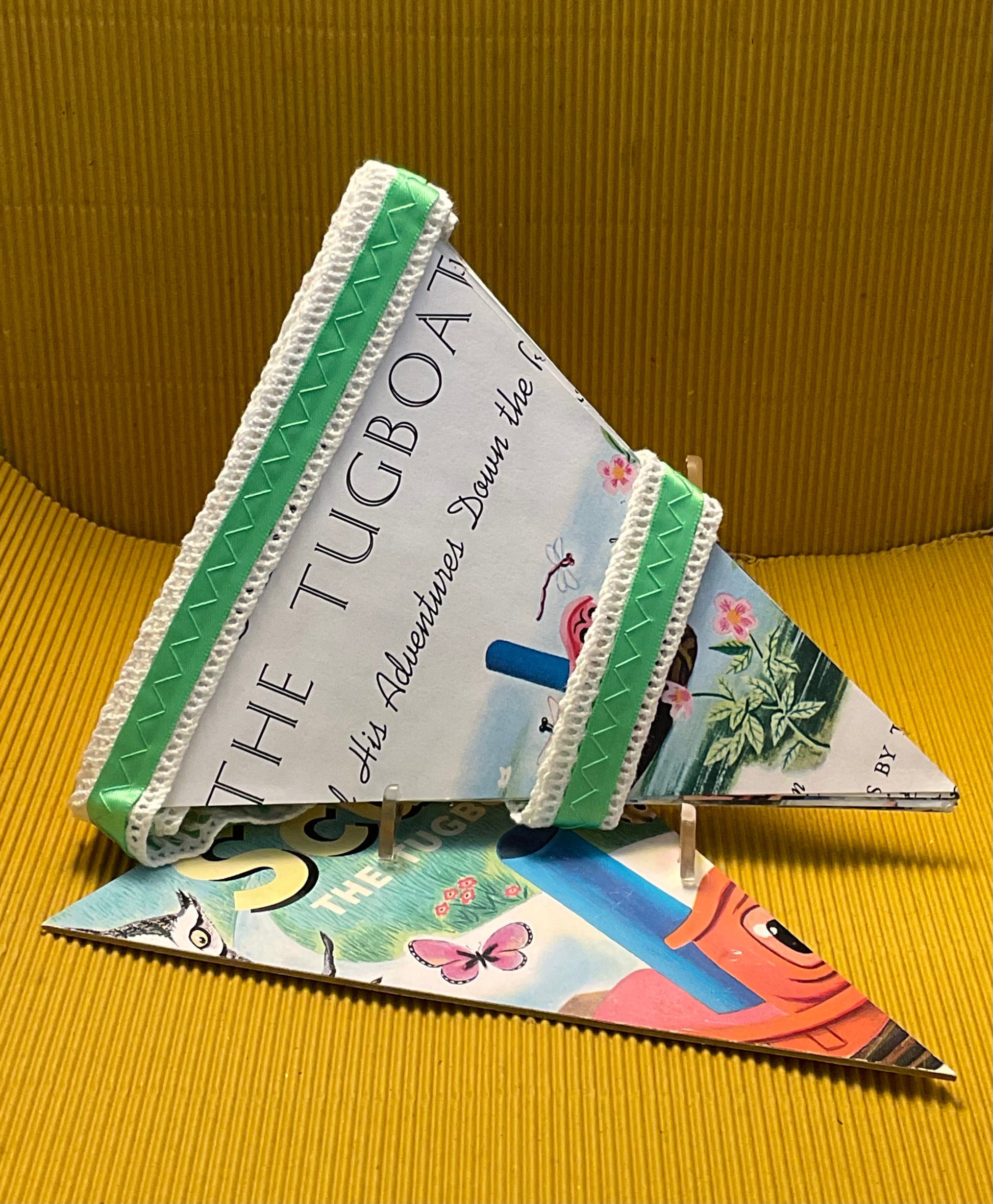 Bunting ~ Scuffy the Tugboat Little Golden Book - ElmsCreative