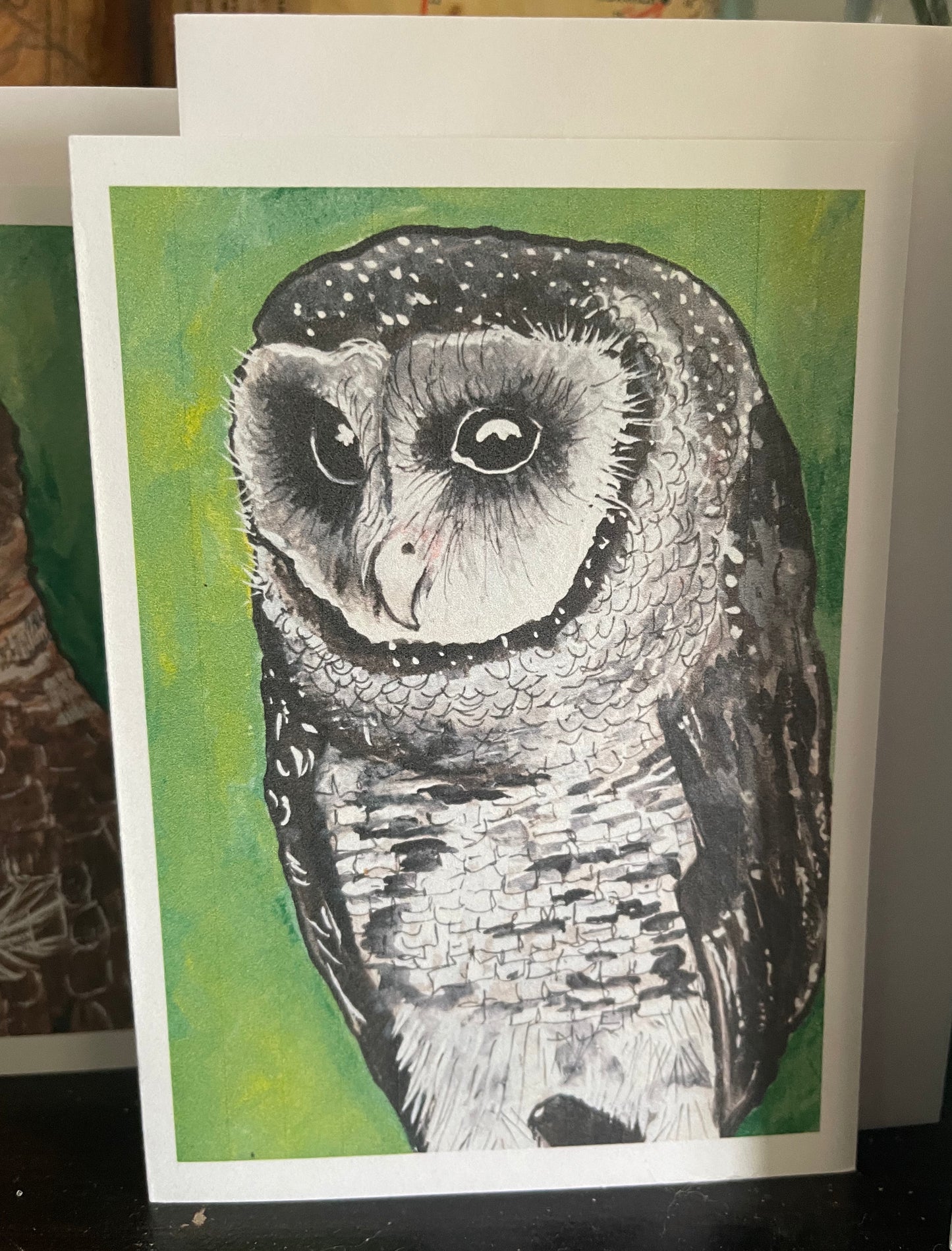 Australian Owl Greeting cards - ElmsCreative