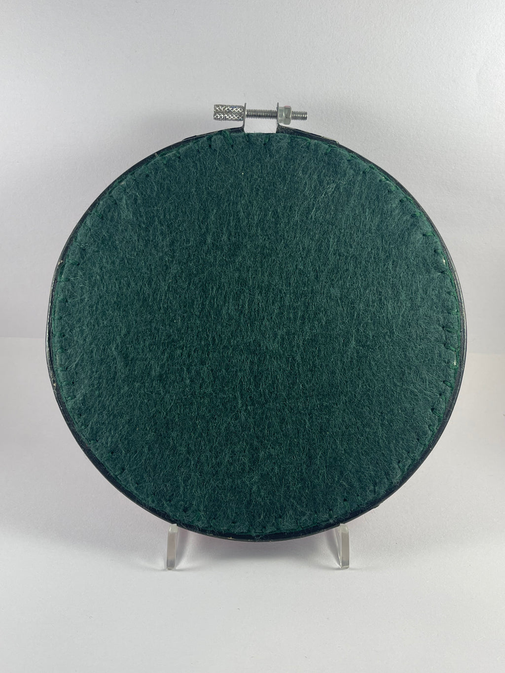 Australian Flowers Embroidery Hoops Canvas Set of 3 - Dark Blue