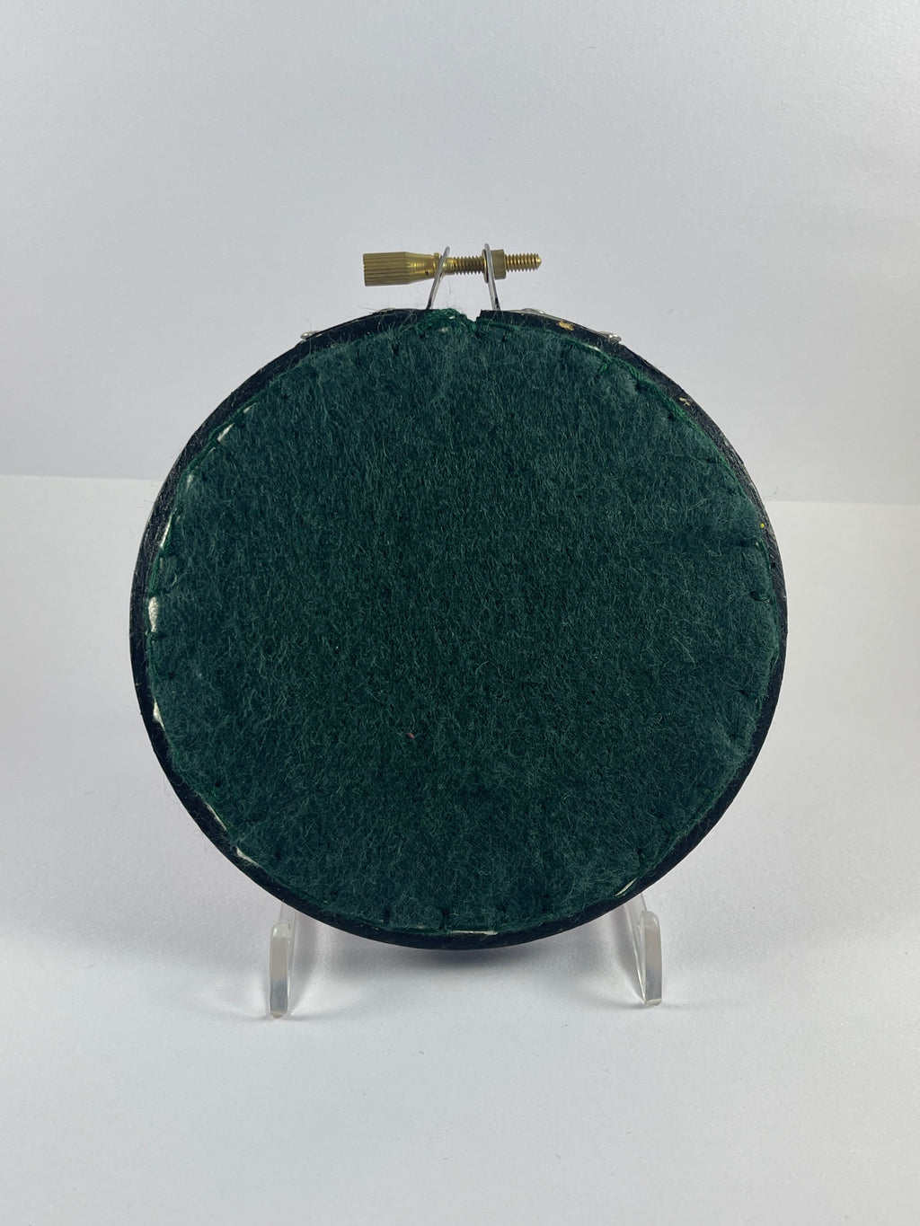 Australian Flowers Embroidery Hoops Canvas Set of 3 - Light Blue