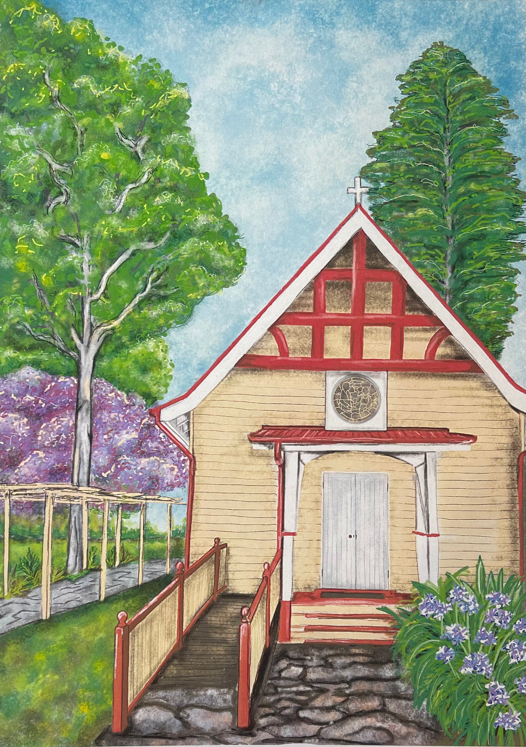 The Glennie School Chapel 2019 Commission - ElmsCreative