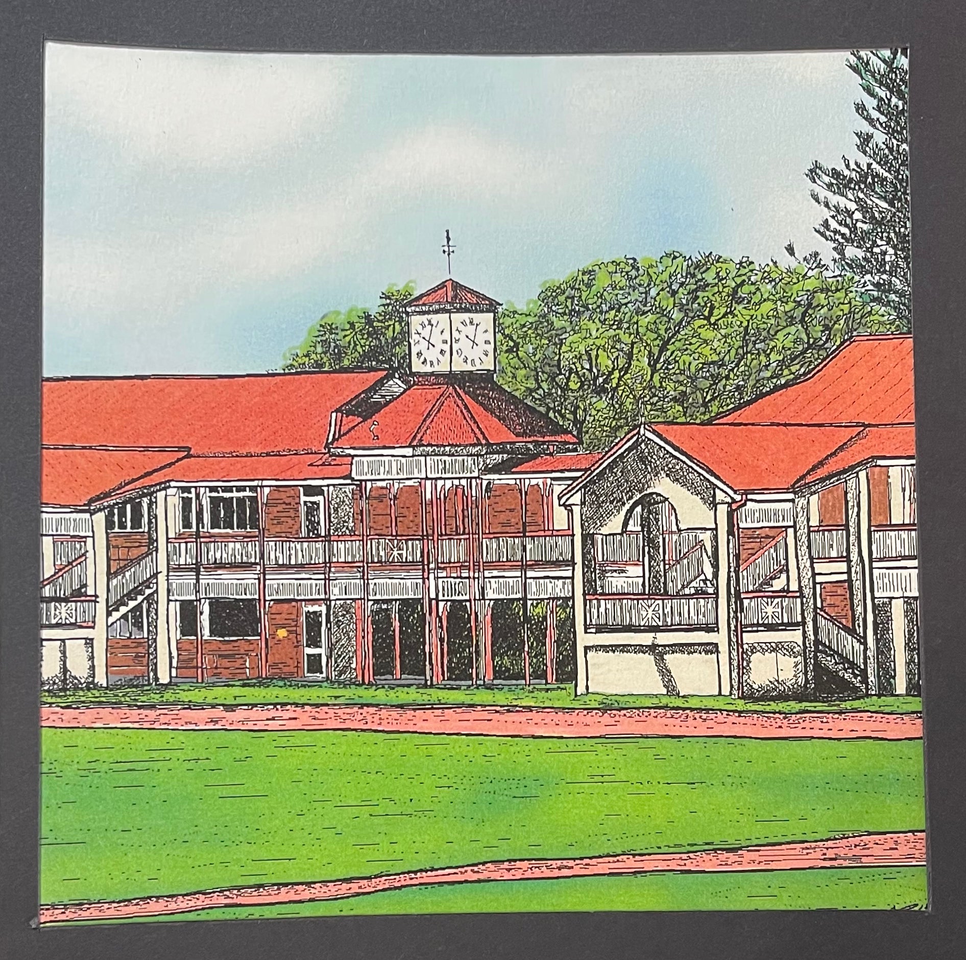 The Glennie School Clock Tower 2018 Commission - ElmsCreative