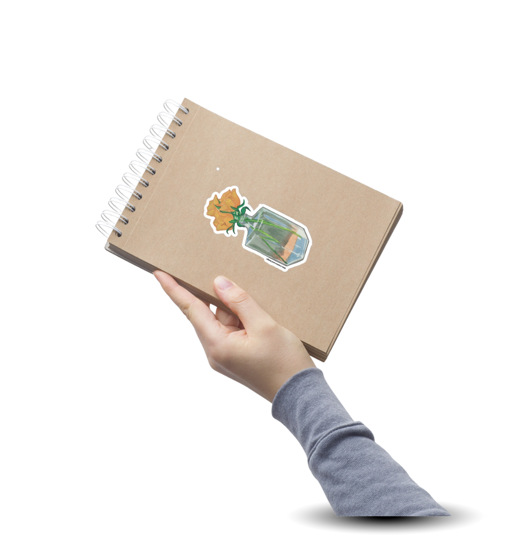 Yellow Roses Stickers