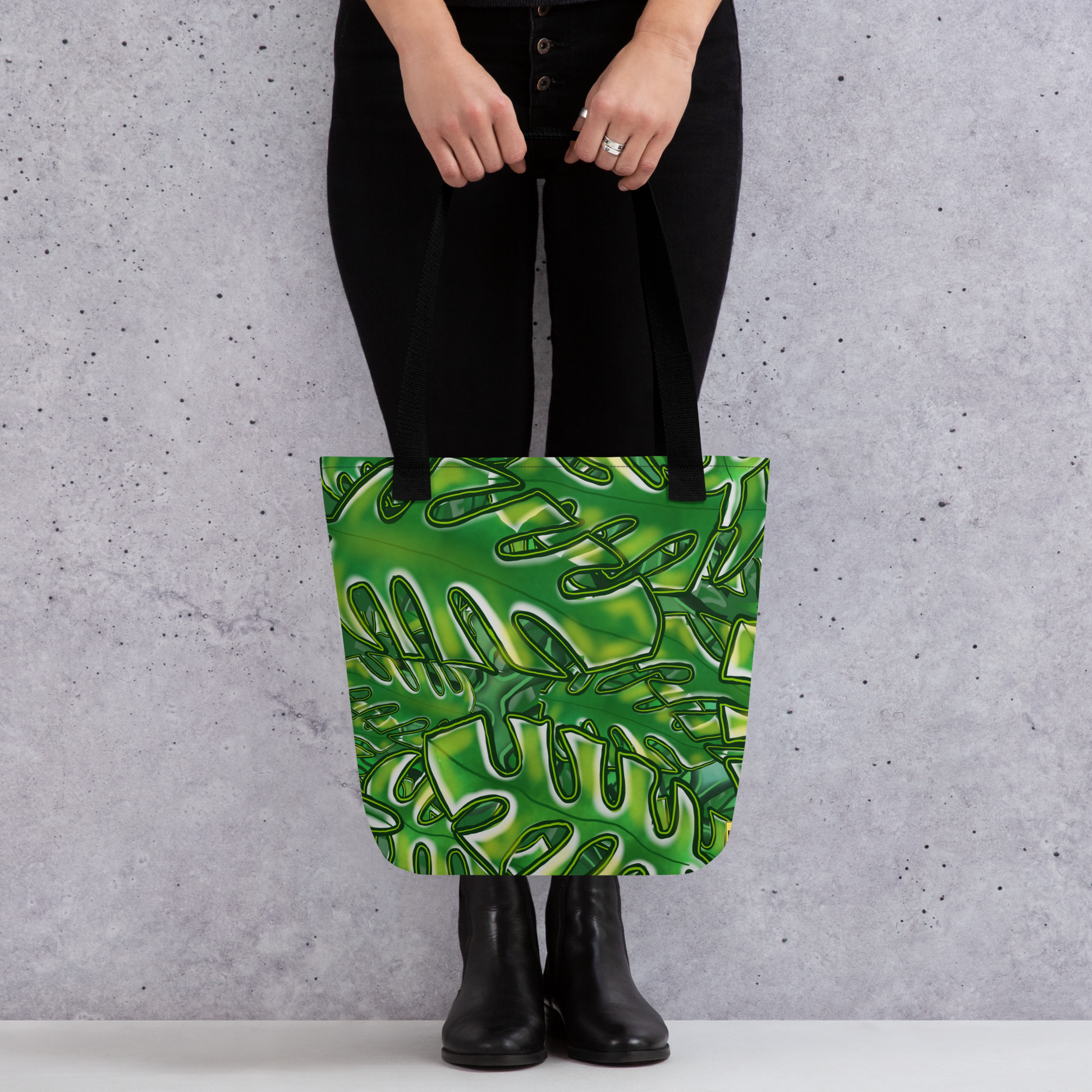 Monstrous Monstera Tote bag - ElmsCreative