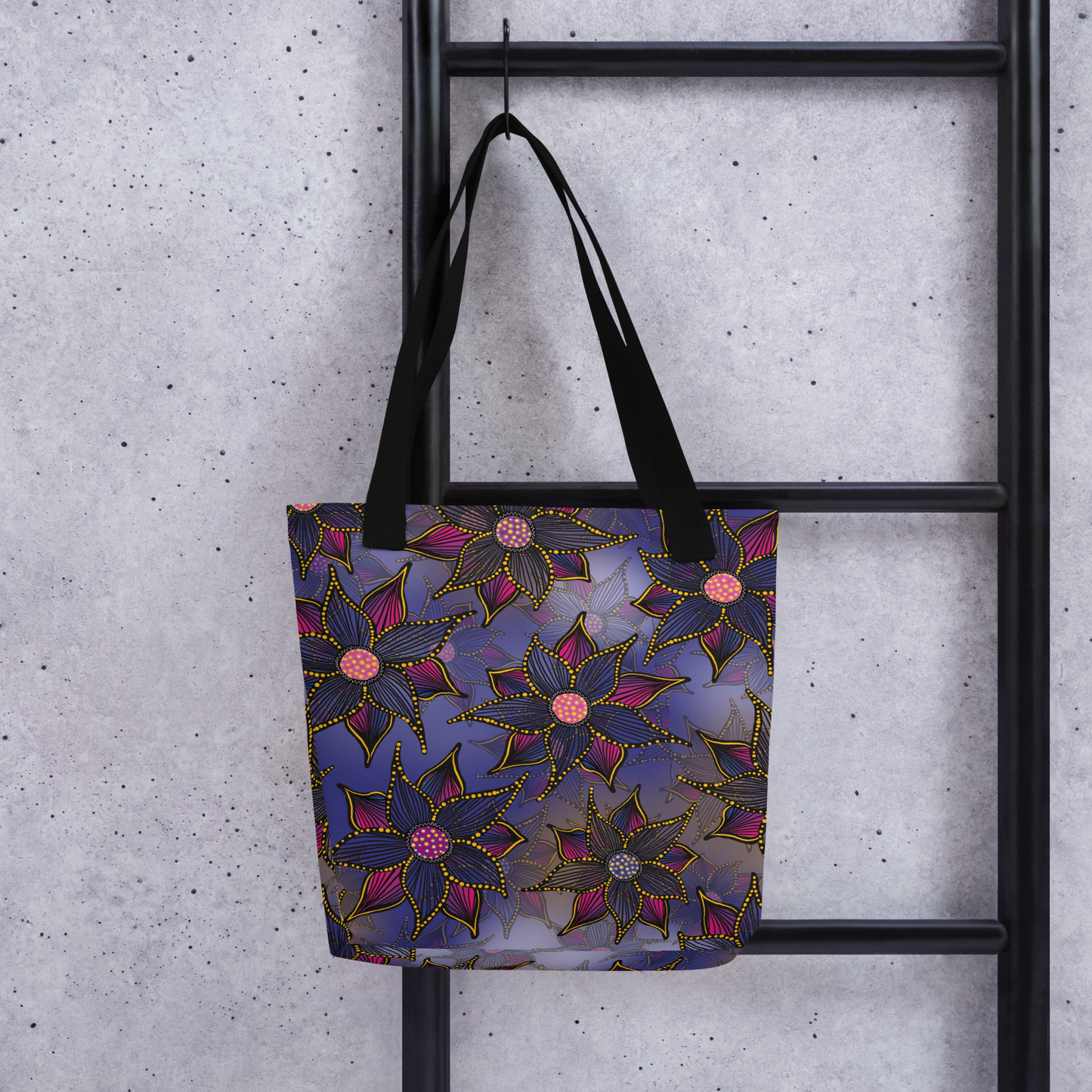 Purple Shadow Tote bag - ElmsCreative