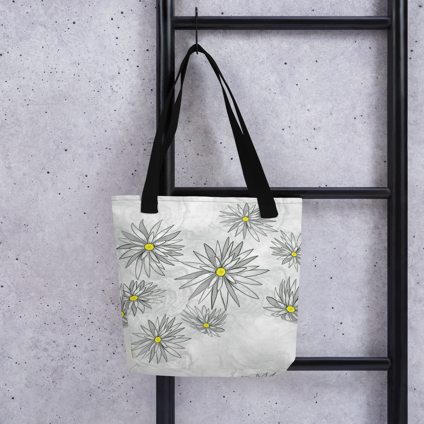 Paper Daisies Tote bag - ElmsCreative