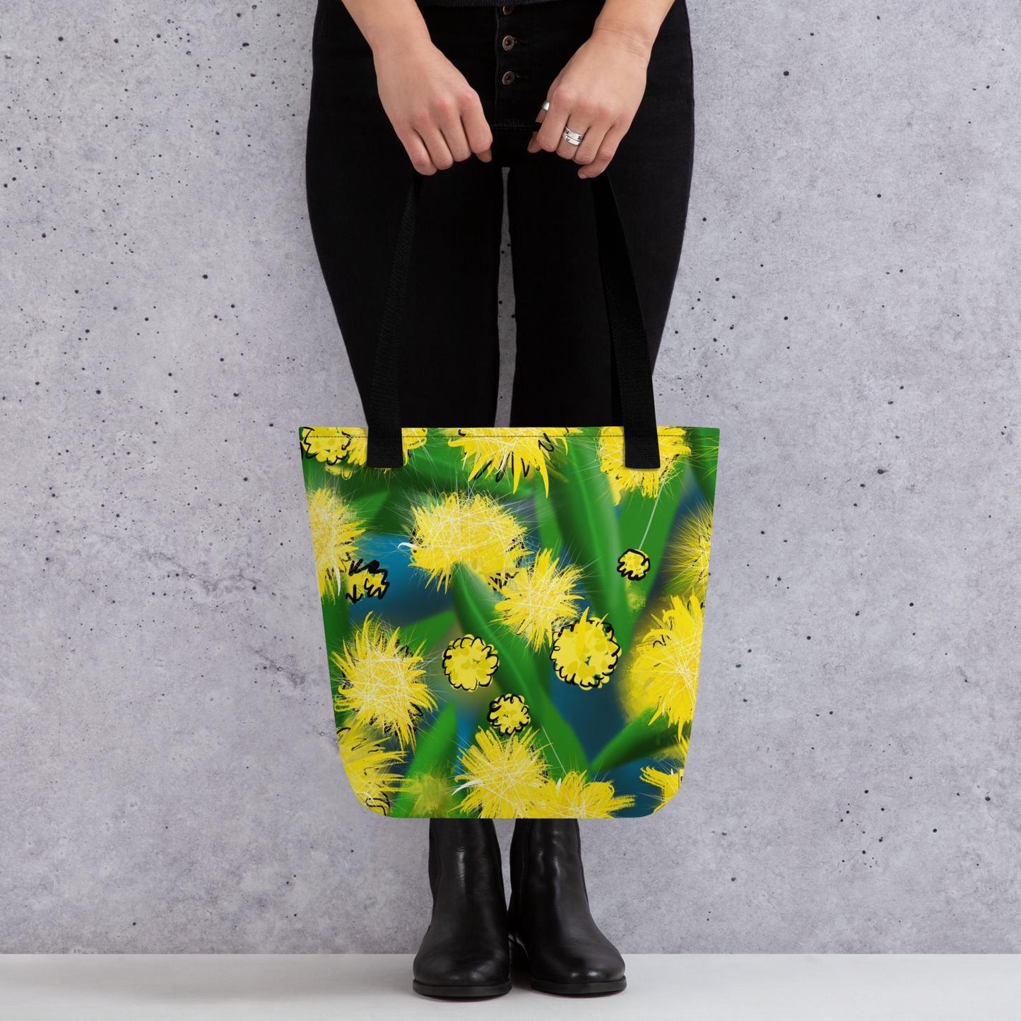 Wattle Explosion Tote - ElmsCreative