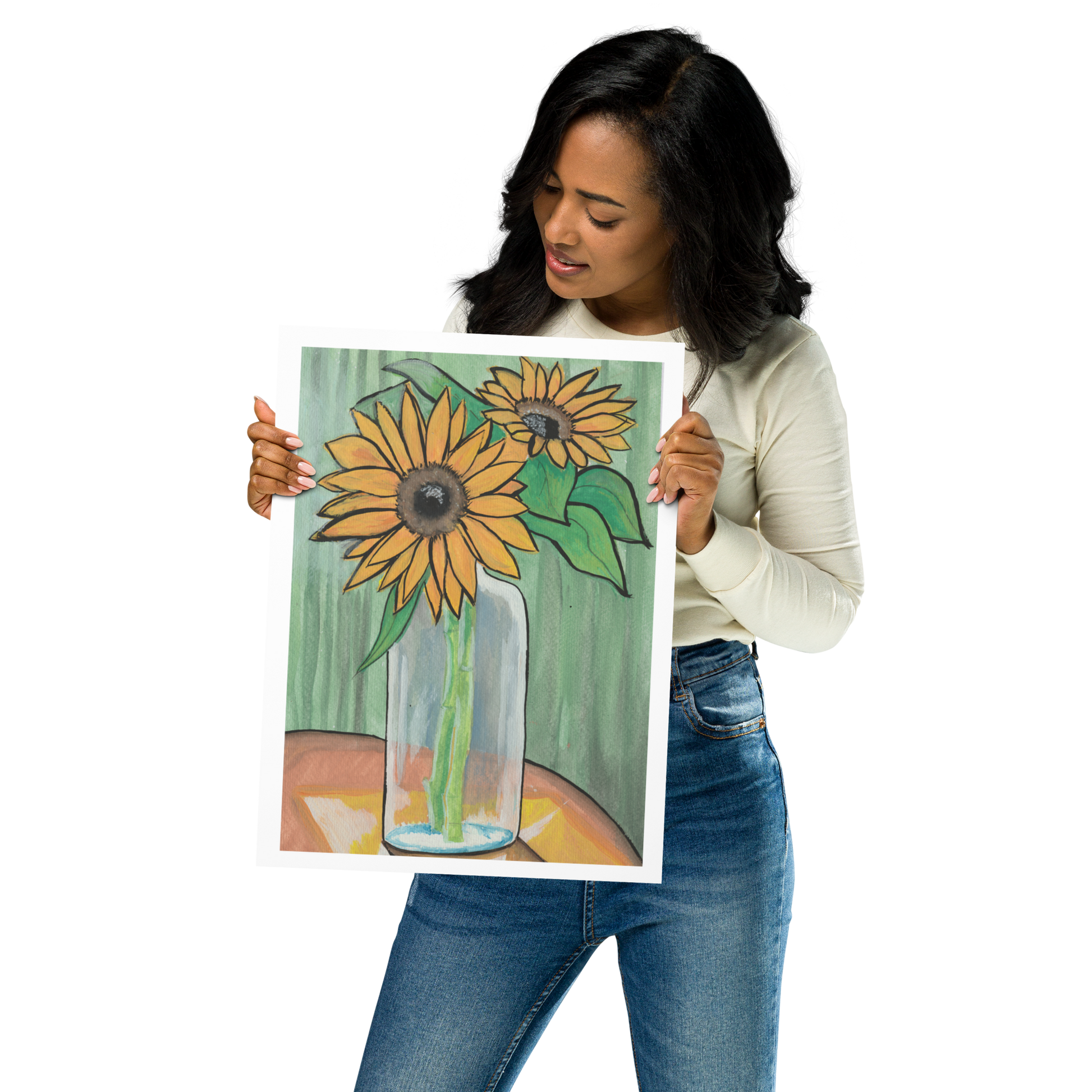 Sunflowers Print - The Kitchen Table Series