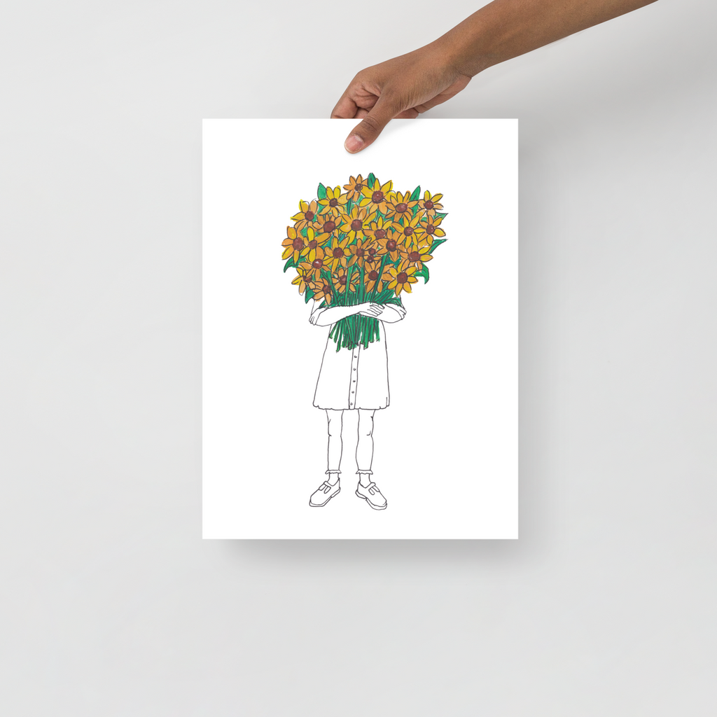 Sunflowers - Thinking of You Poster