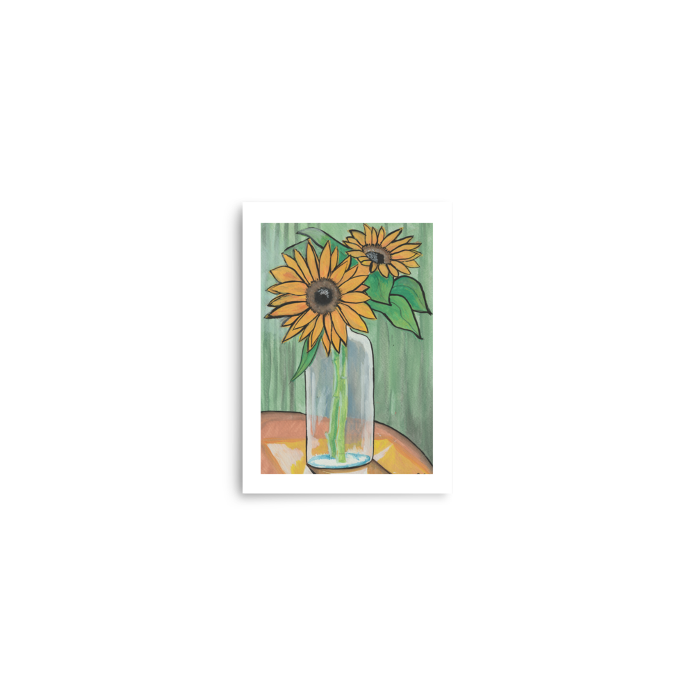 Sunflowers Print - The Kitchen Table Series