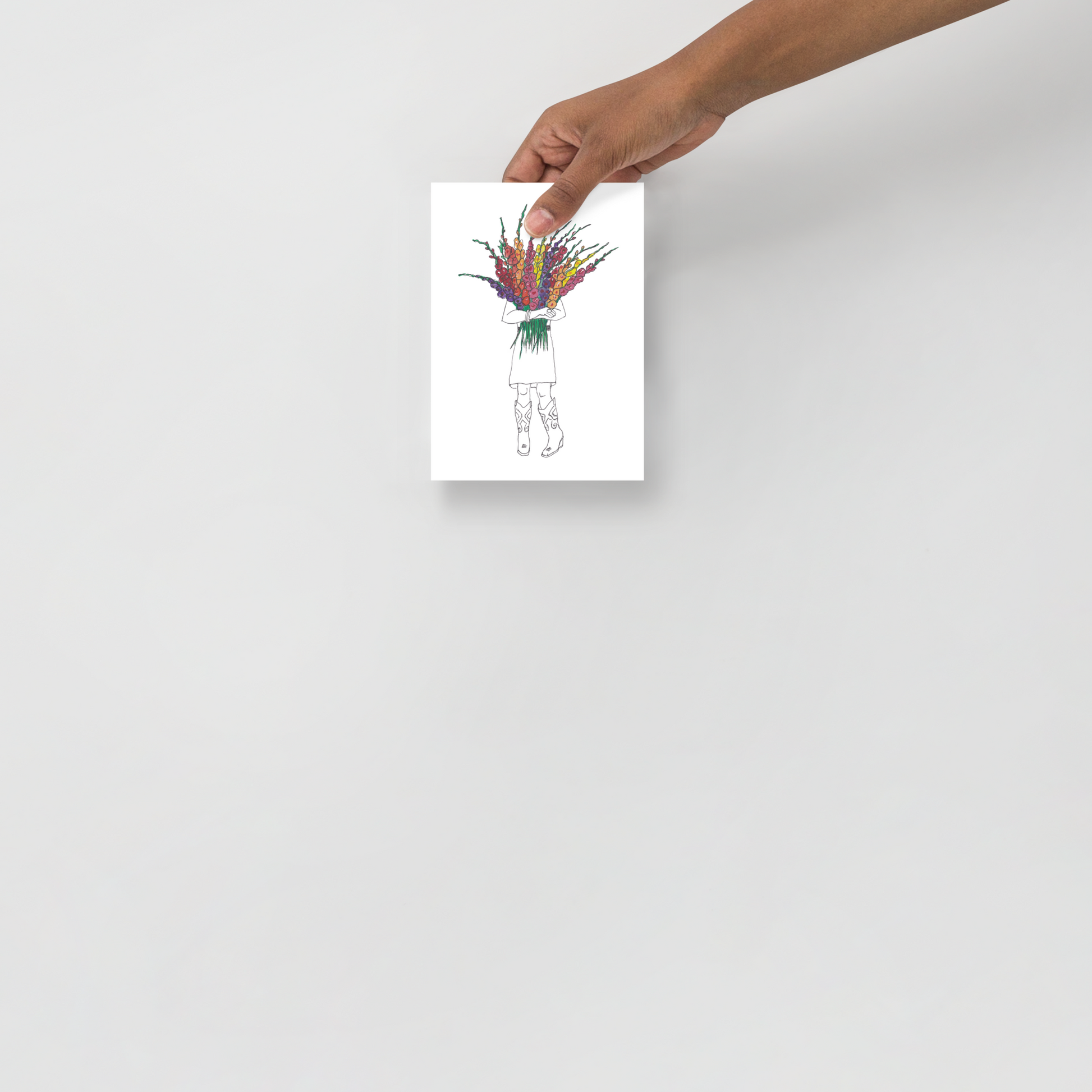 Gladiolus - Thinking You Poster