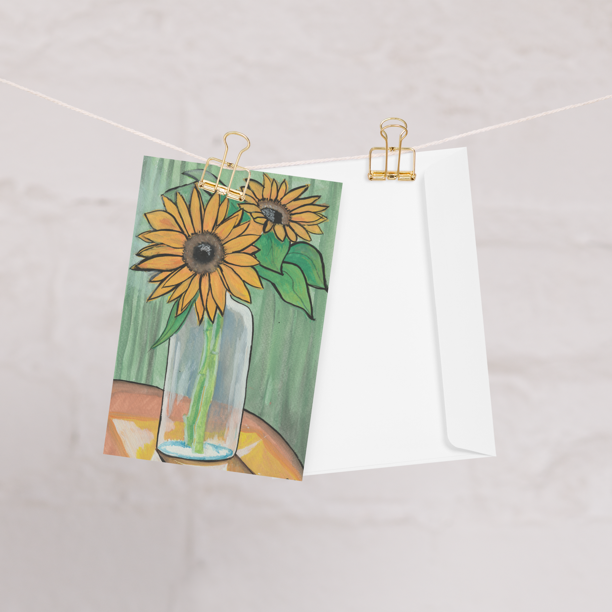 Sunflowers Greeting Card