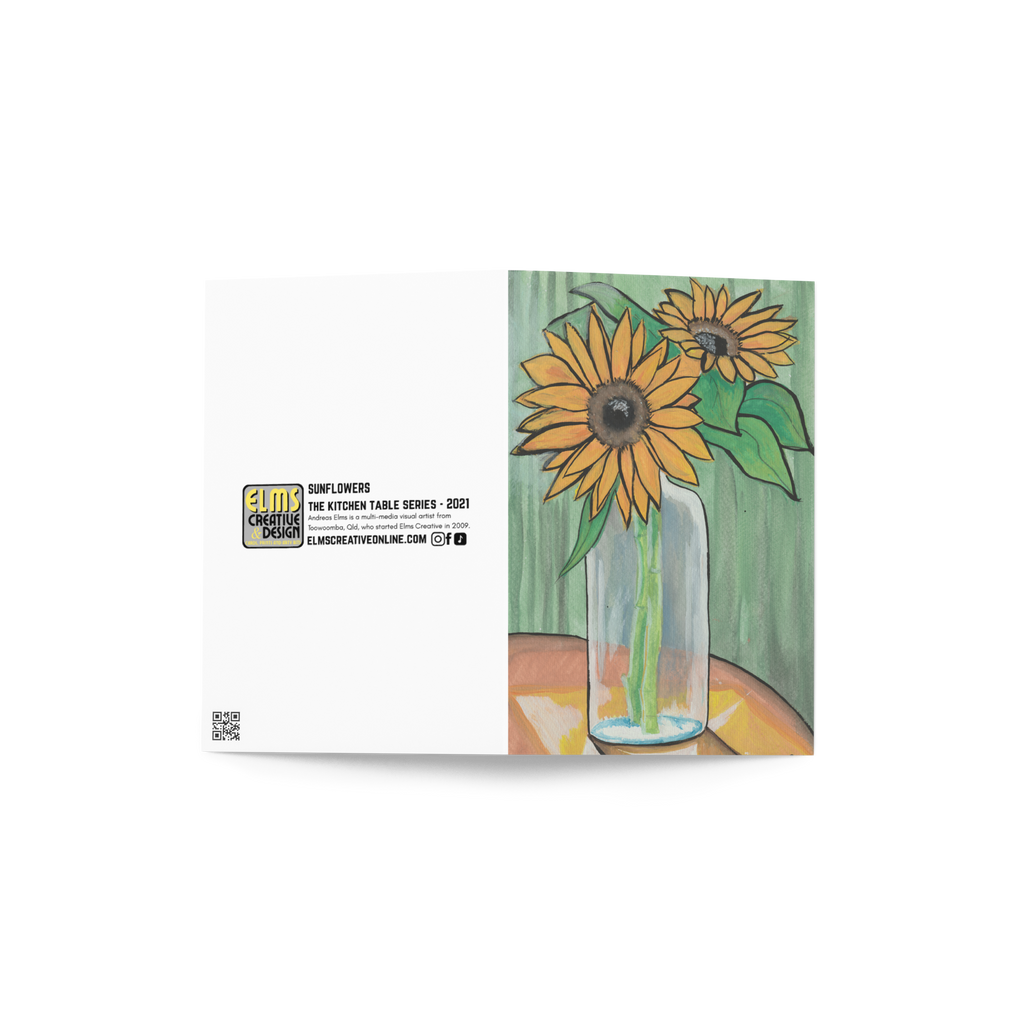 Sunflowers Greeting Card