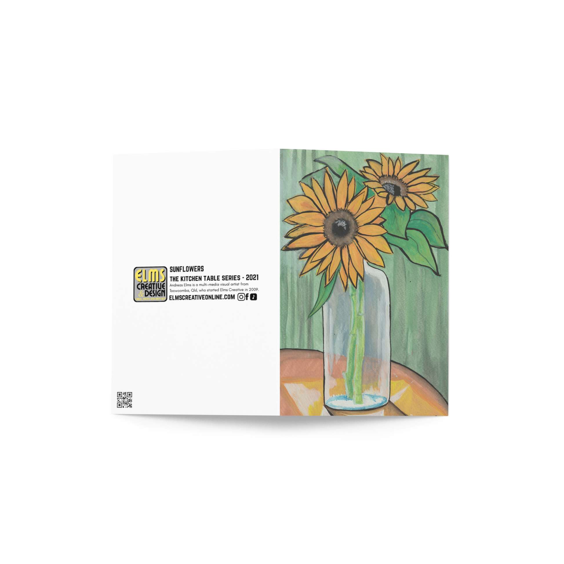 Sunflowers Greeting Card