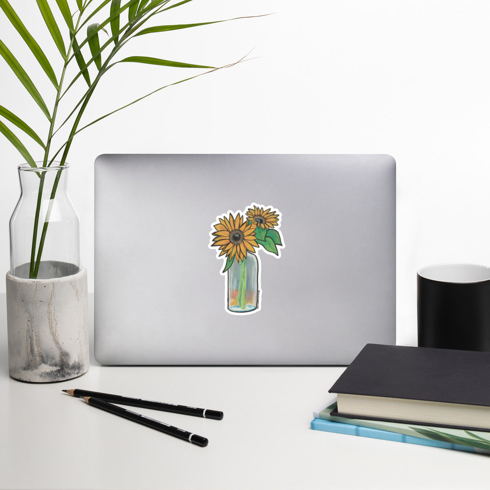 Sunflowers sticker