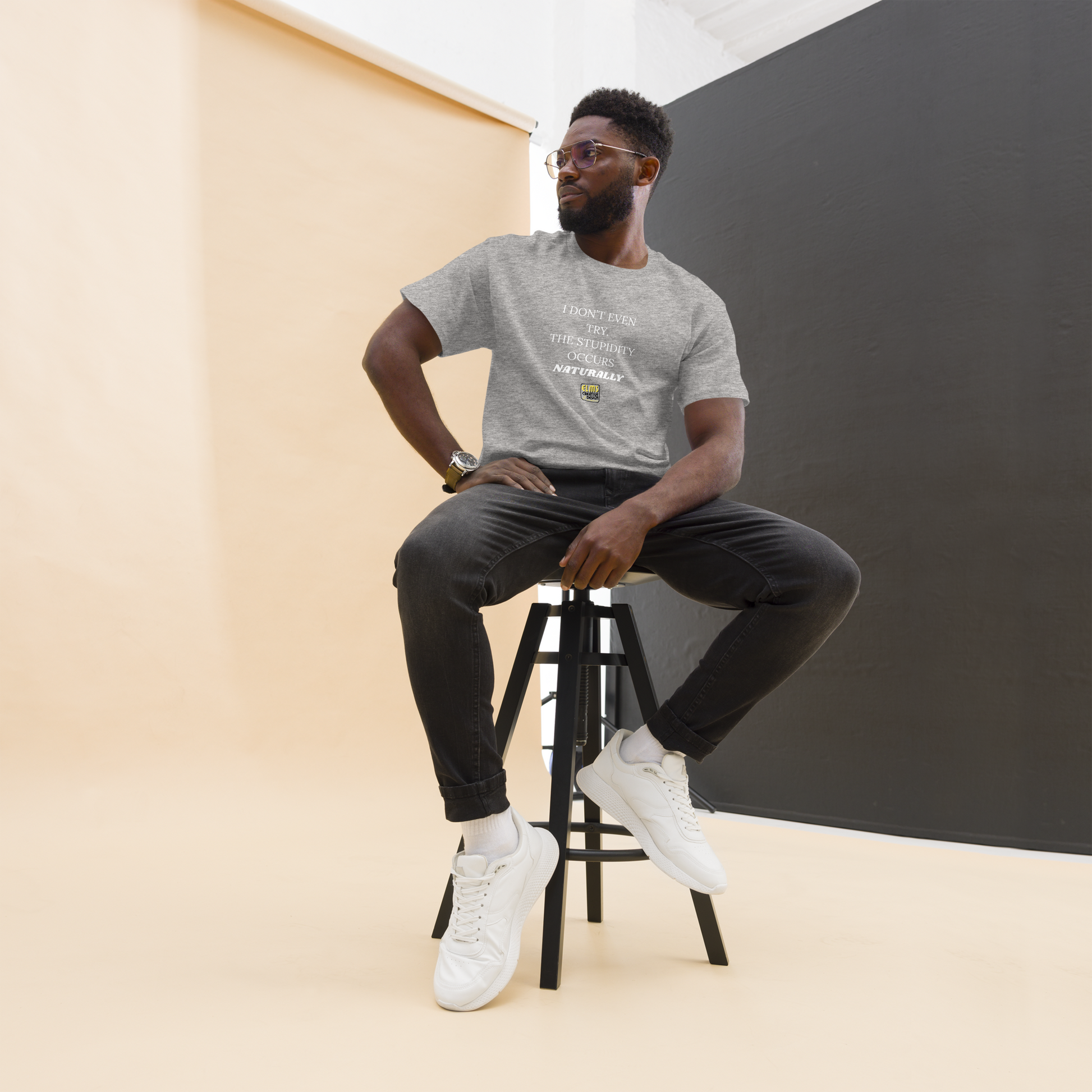 THE I DON'T EVEN TRY T-SHIRT