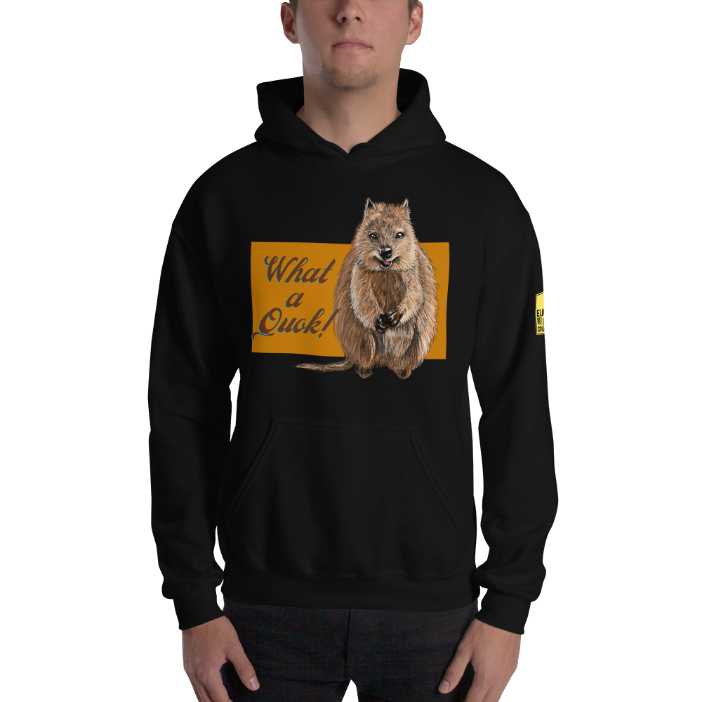 What a Quok! - Quokka Pun Hoodie - ElmsCreative