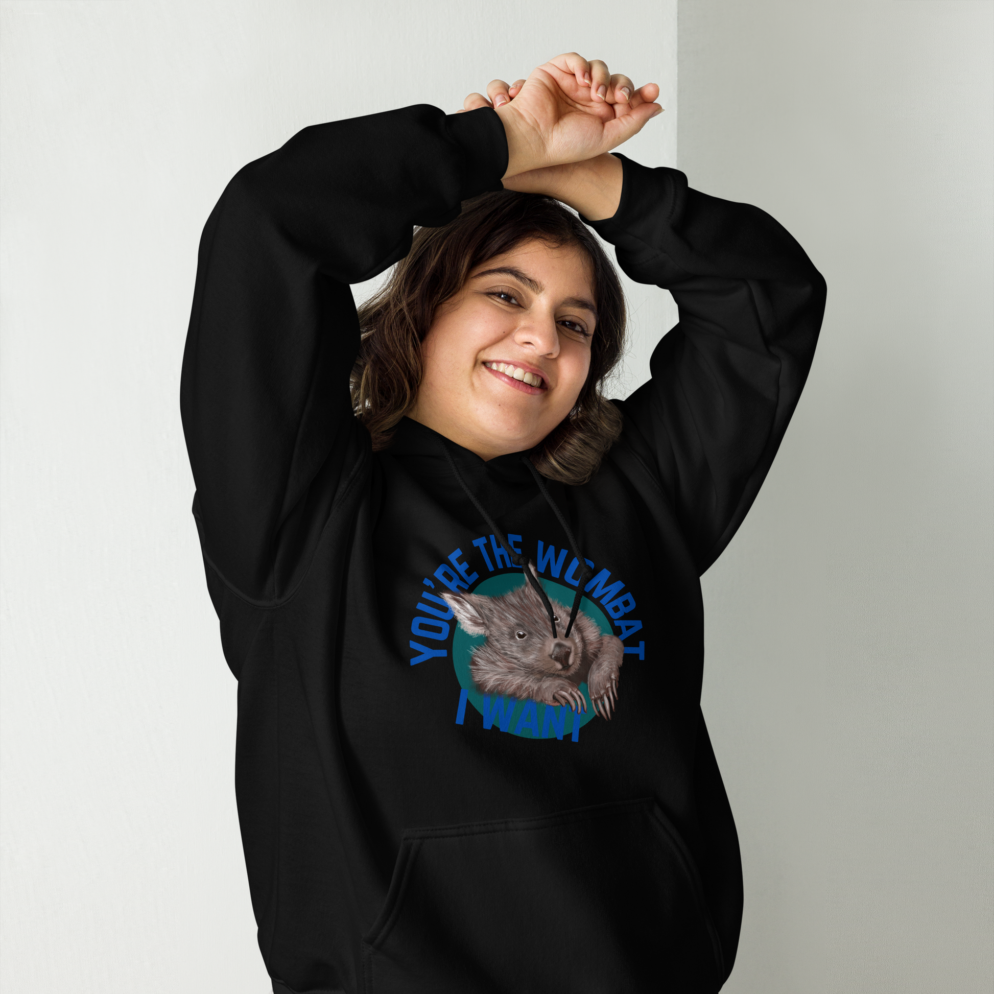 You're the Wombat I want - Wombat Pun Hoodie - ElmsCreative