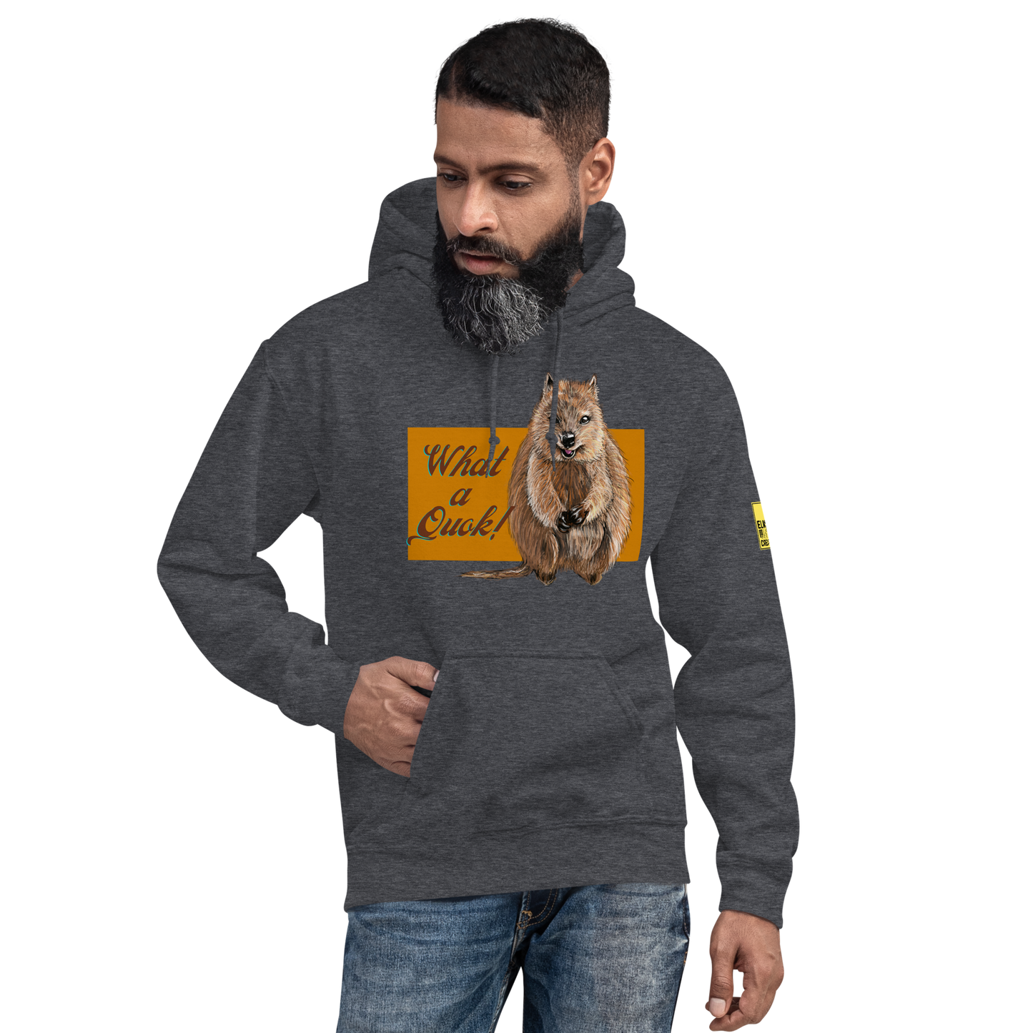 What a Quok! - Quokka Pun Hoodie - ElmsCreative