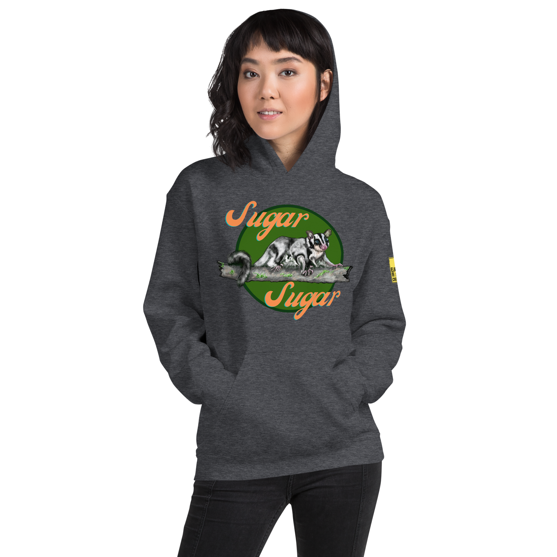 Sugar Sugar - Sugar Glider Pun Hoodie - ElmsCreative