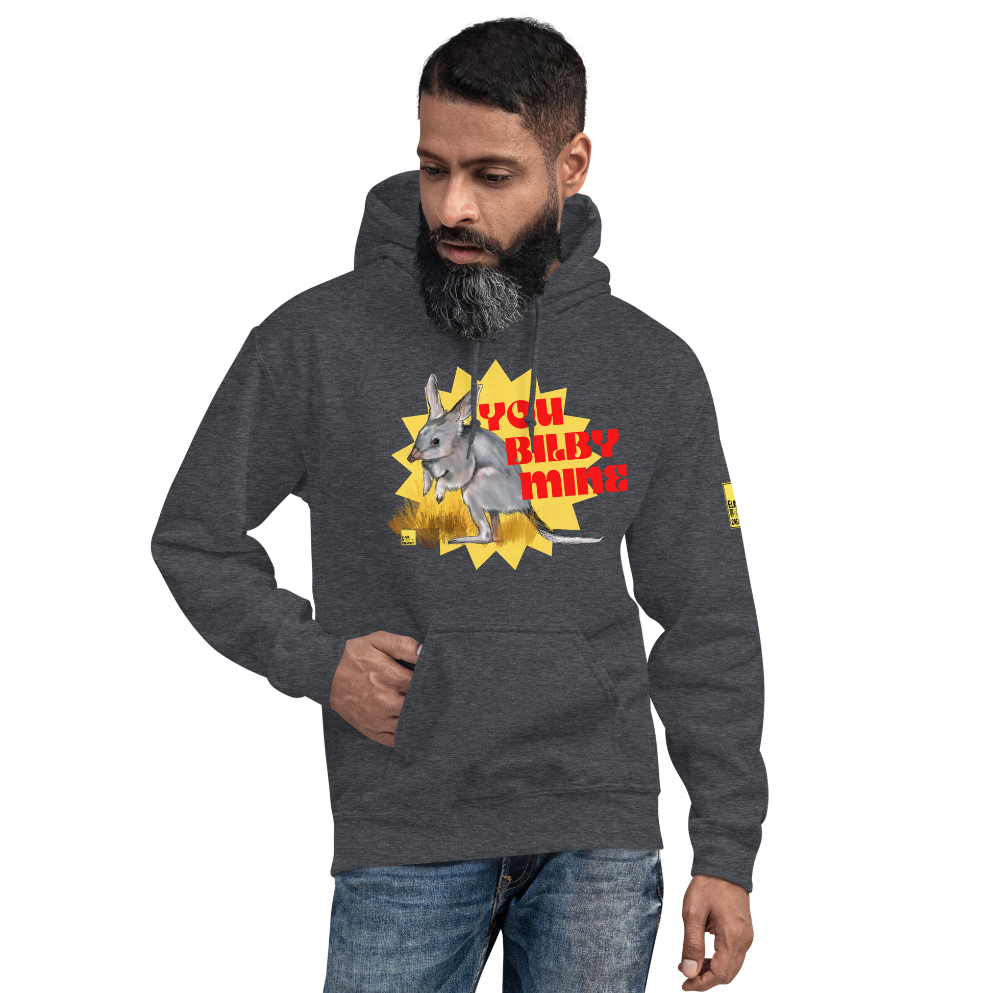 You Bilby Mine - Bilby Pun Hoodie - ElmsCreative