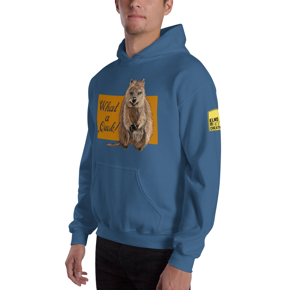 What a Quok! - Quokka Pun Hoodie - ElmsCreative