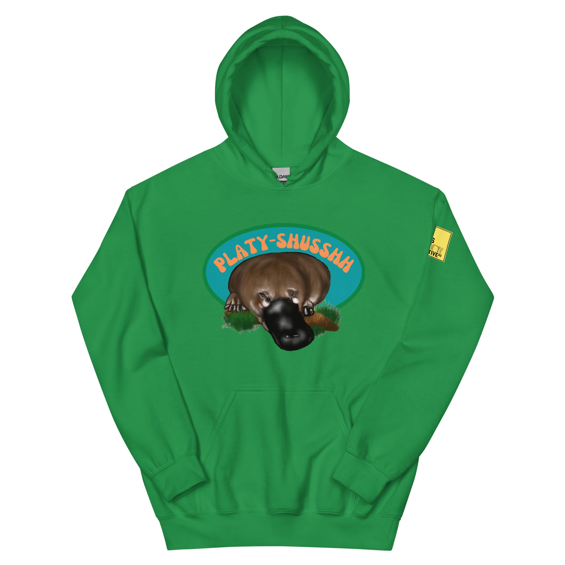 Platyshusshh - Platypus Pun Hoodie - ElmsCreative