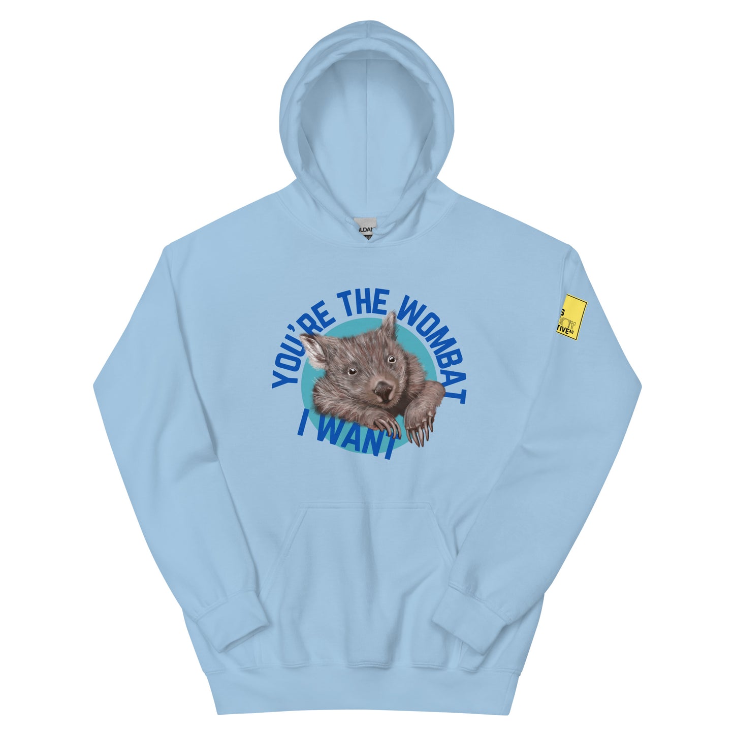 You're the Wombat I want - Wombat Pun Hoodie - ElmsCreative