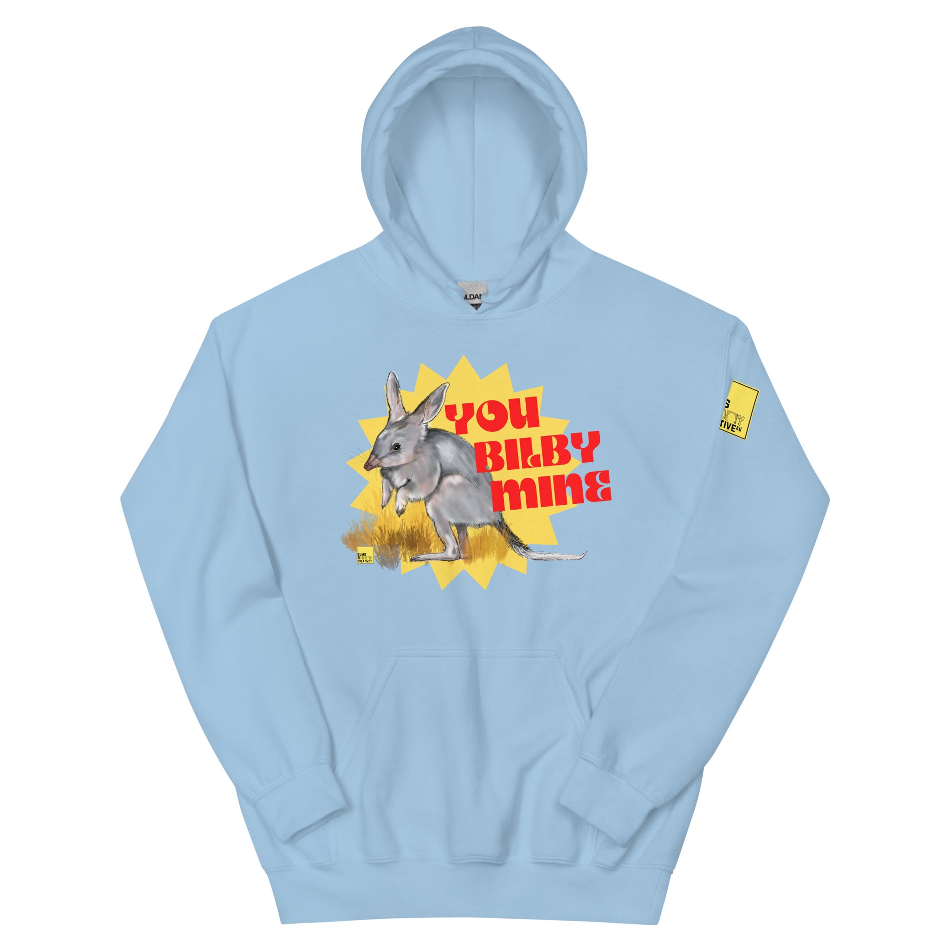 You Bilby Mine - Bilby Pun Hoodie - ElmsCreative