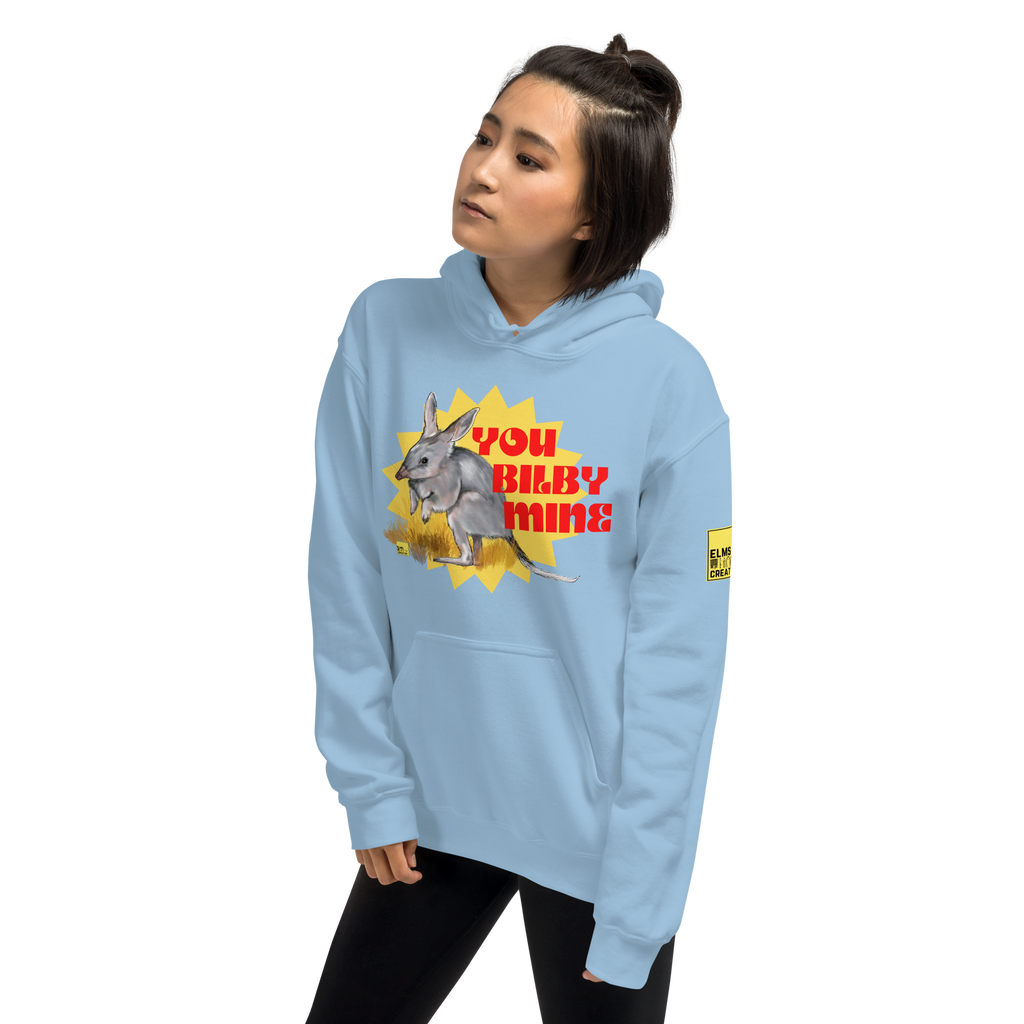 You Bilby Mine - Bilby Pun Hoodie - ElmsCreative