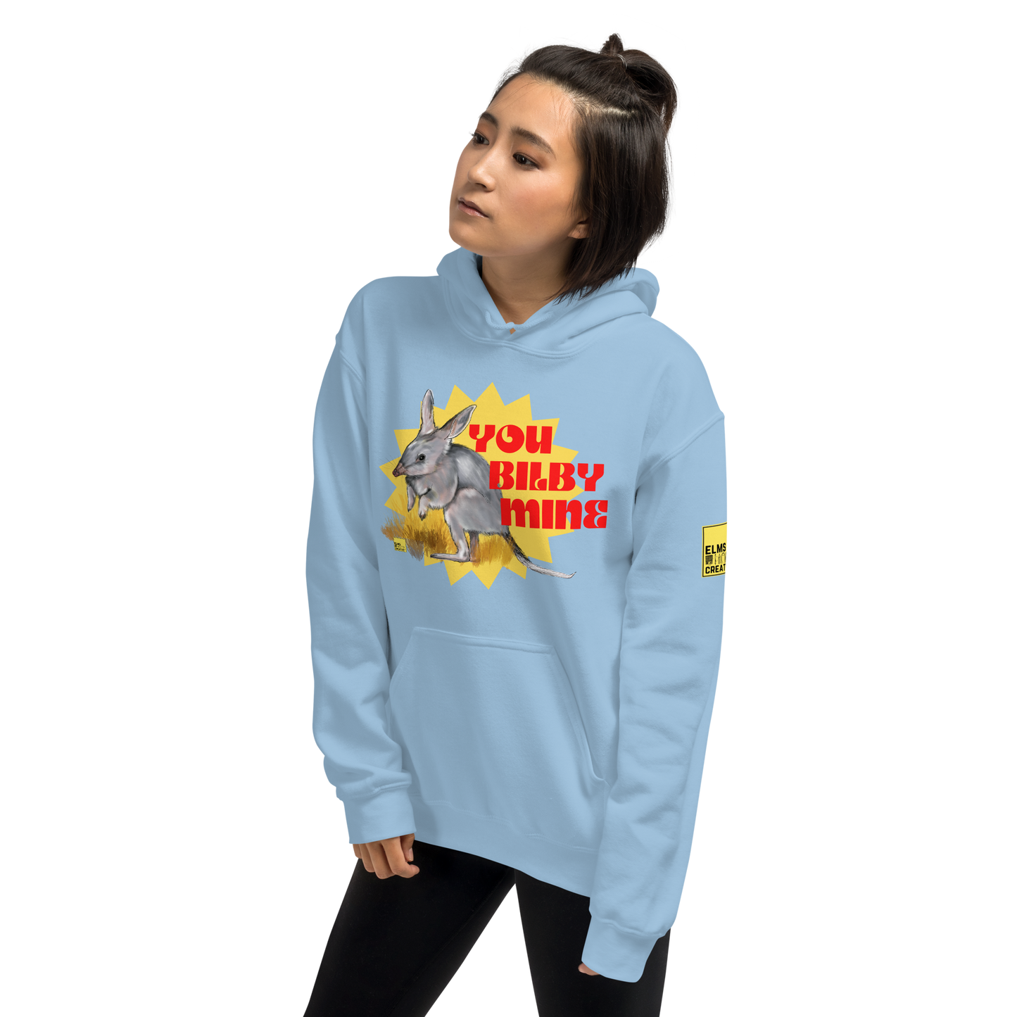 You Bilby Mine - Bilby Pun Hoodie - ElmsCreative