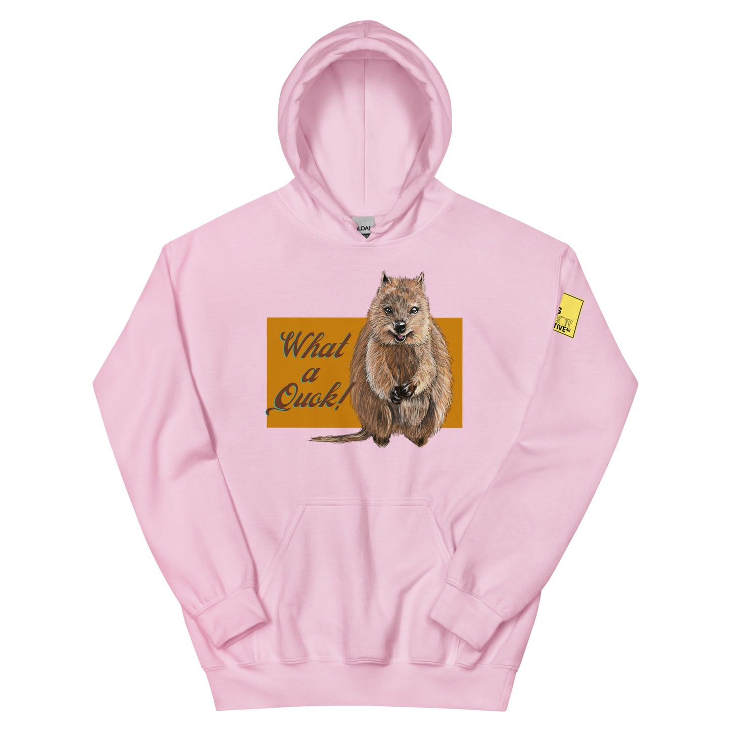 What a Quok! - Quokka Pun Hoodie - ElmsCreative